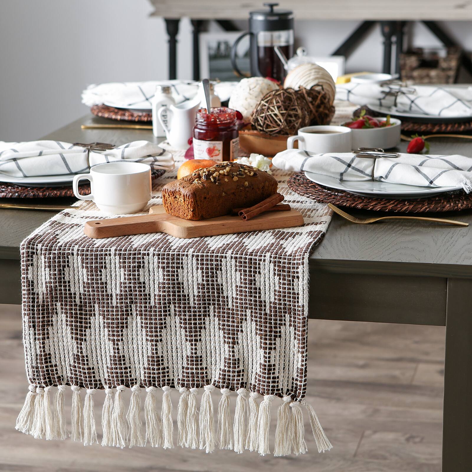 DII® 108" Colby Southwest Table Runner Table Runners Michaels