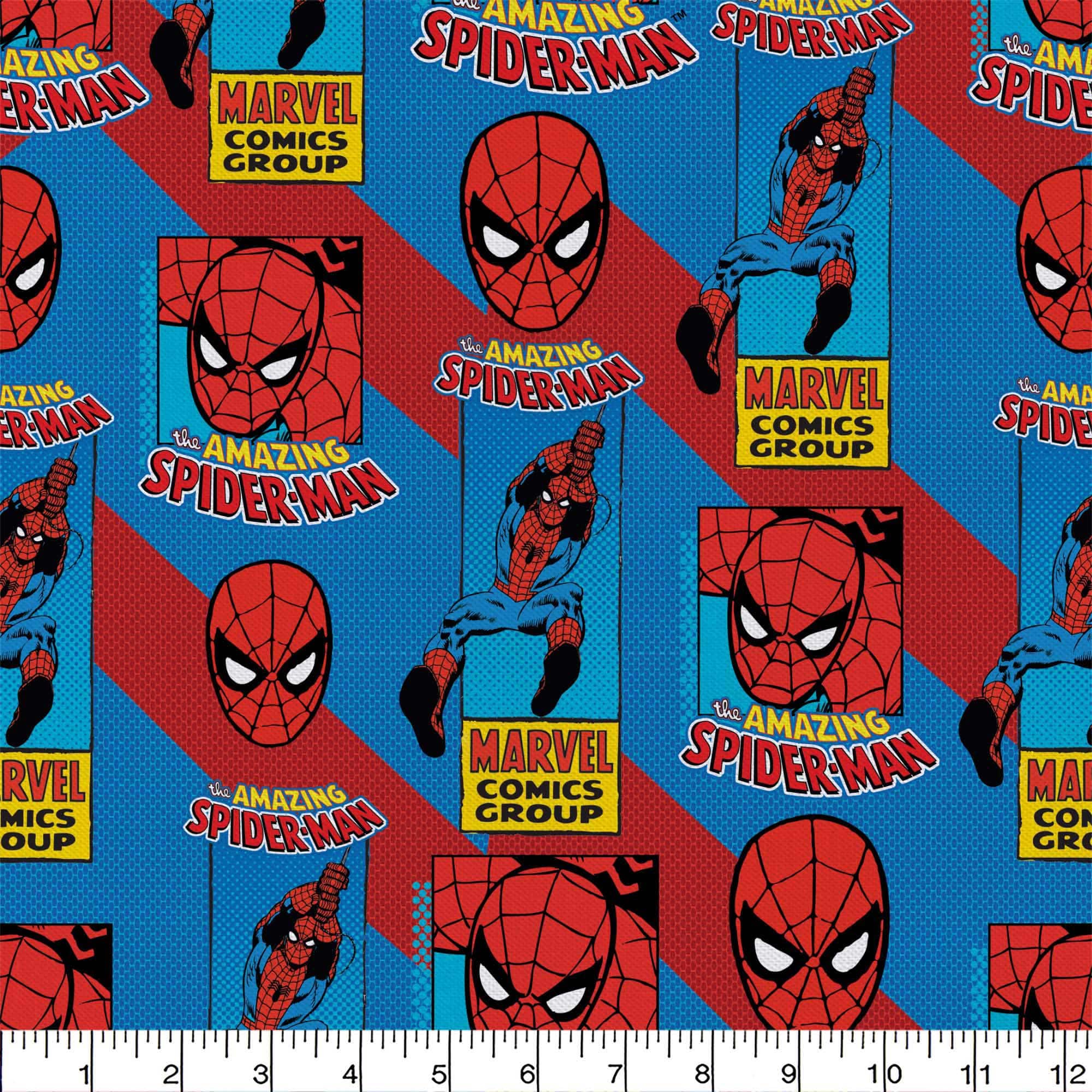 Camelot Fabrics Marvel Spidey Cotton Fat Quarter, 6ct.
