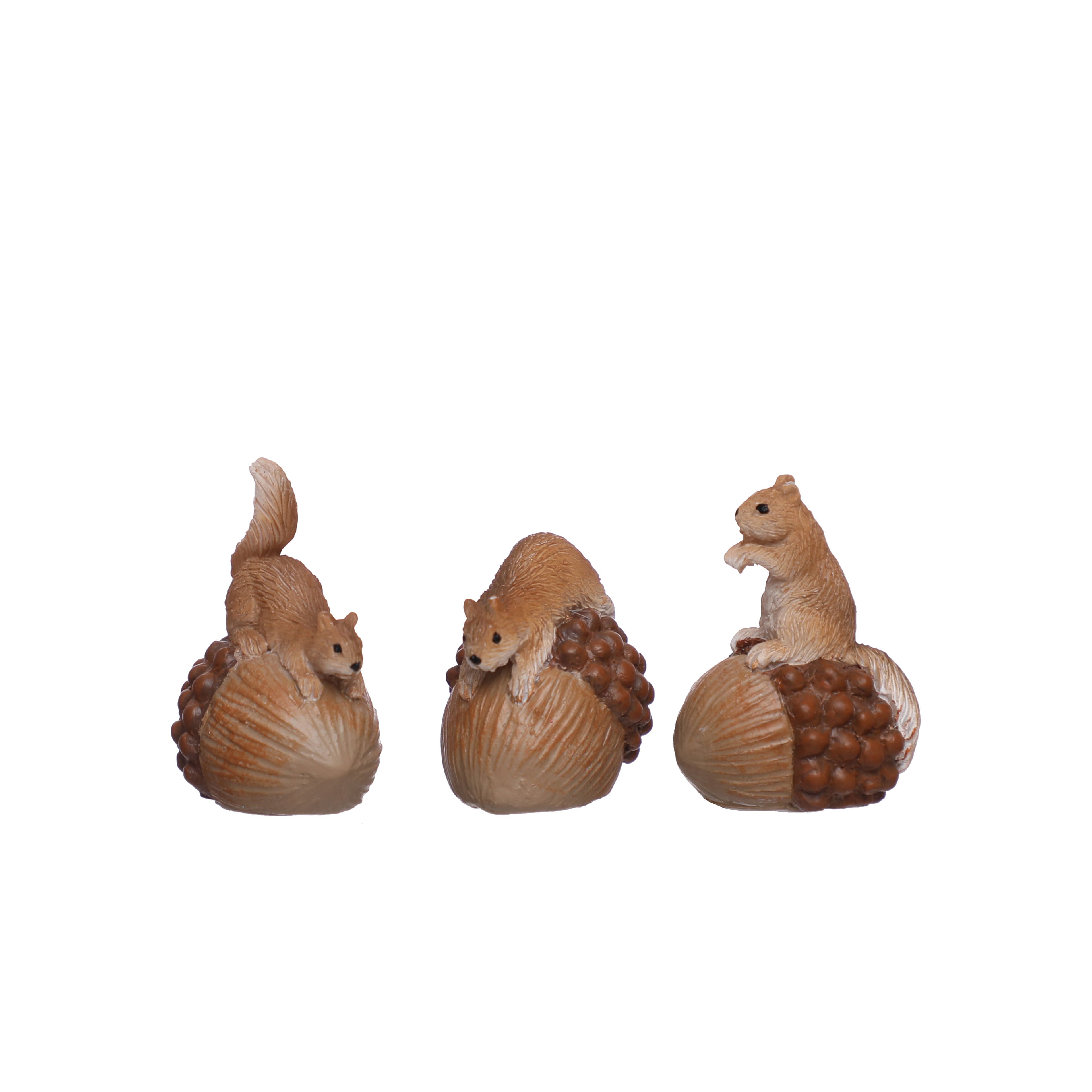 Mini Squirrels, 3ct. by Ashland&#xAE;