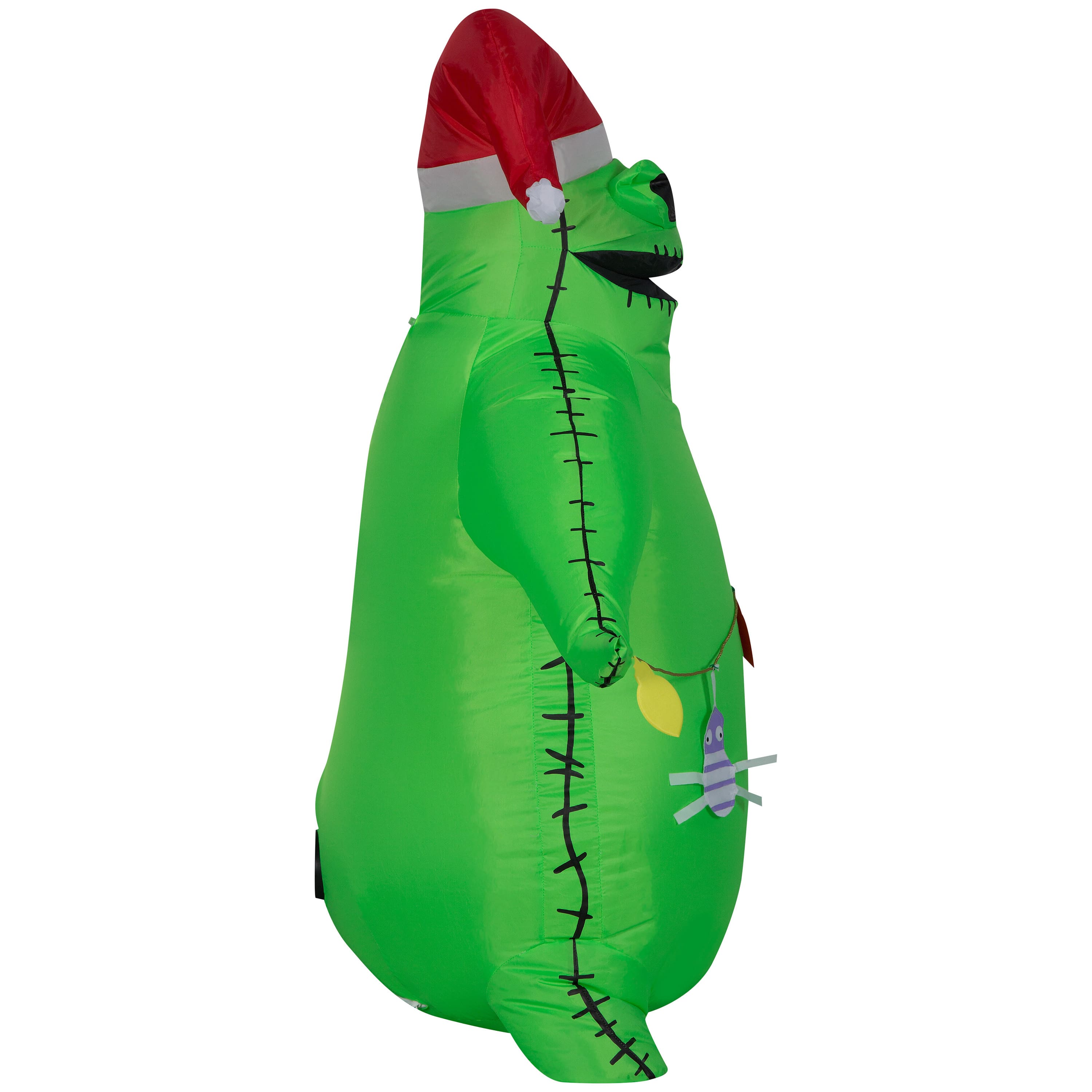 3.5ft. Airblown&#xAE; Inflatable Christmas Oogie Boogie in Santa Hat with Light String