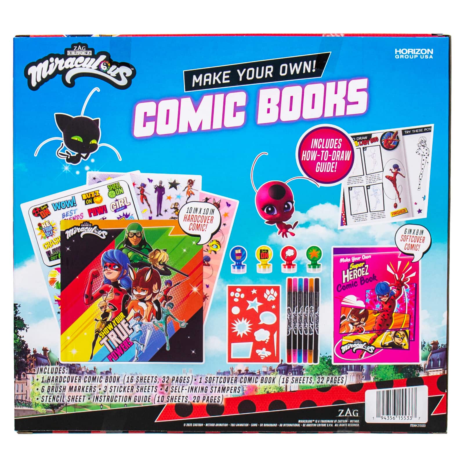 Miraculous Make Your Own Comic Books