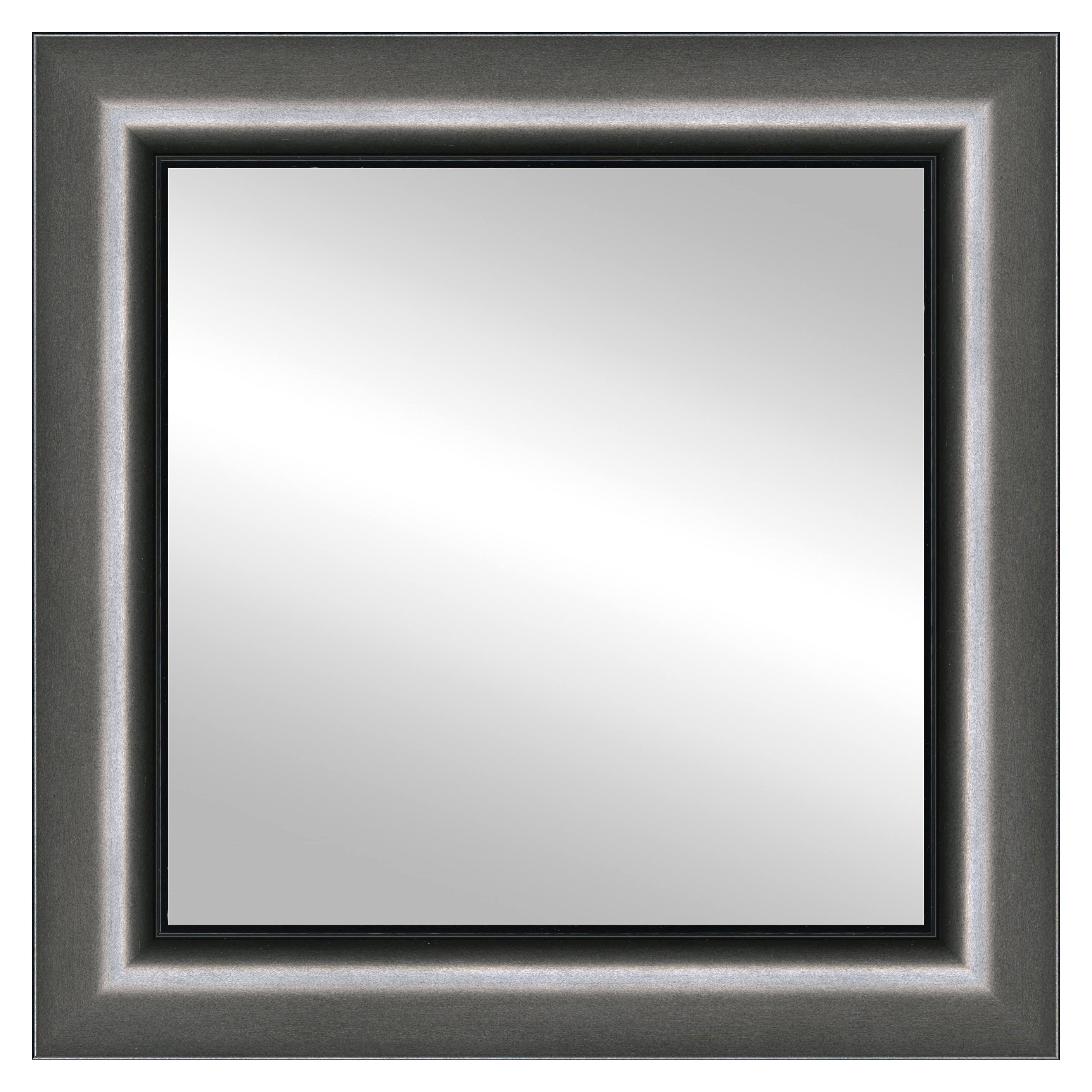 Timeless Frames® Pewter 12" x 12" Cleo Framed Mirror