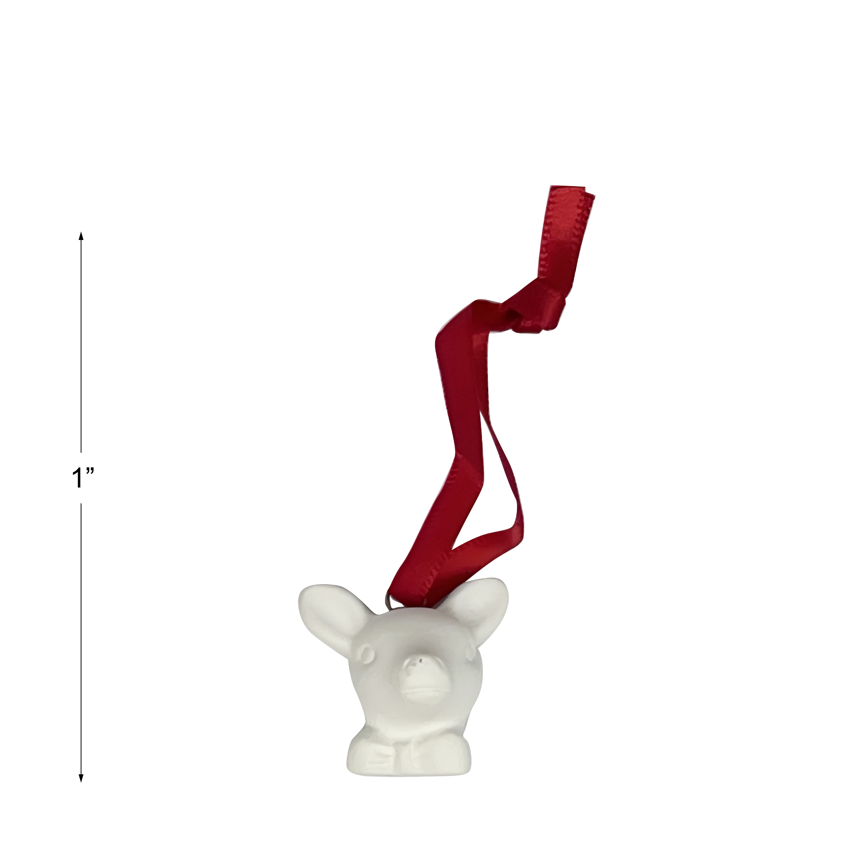 Mini DIY Ceramic Christmas Animal &#x26; Icon Ornament Set by Make Market&#xAE;