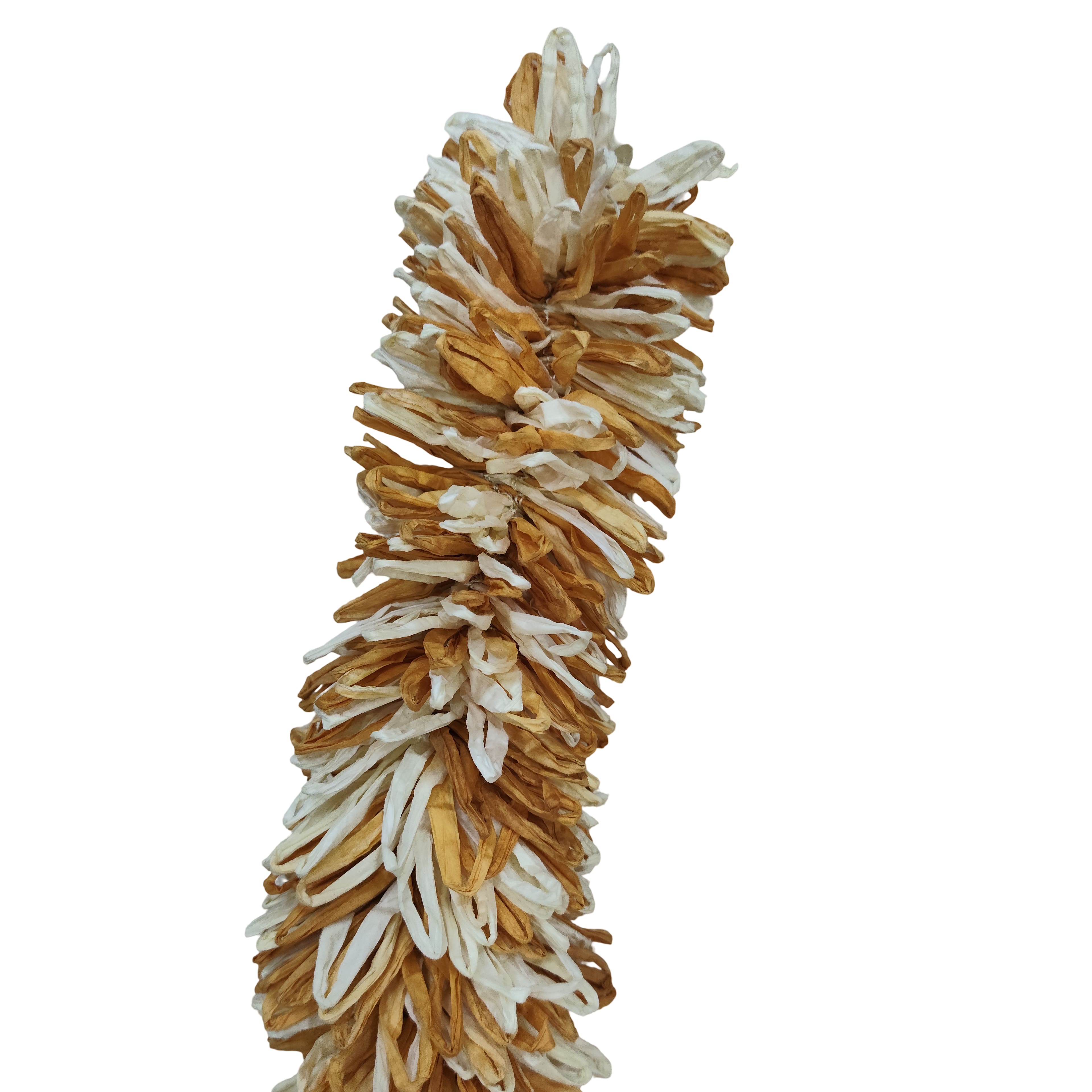 6ft. Ivory & Orange Paper Twist Garland by Ashland®
