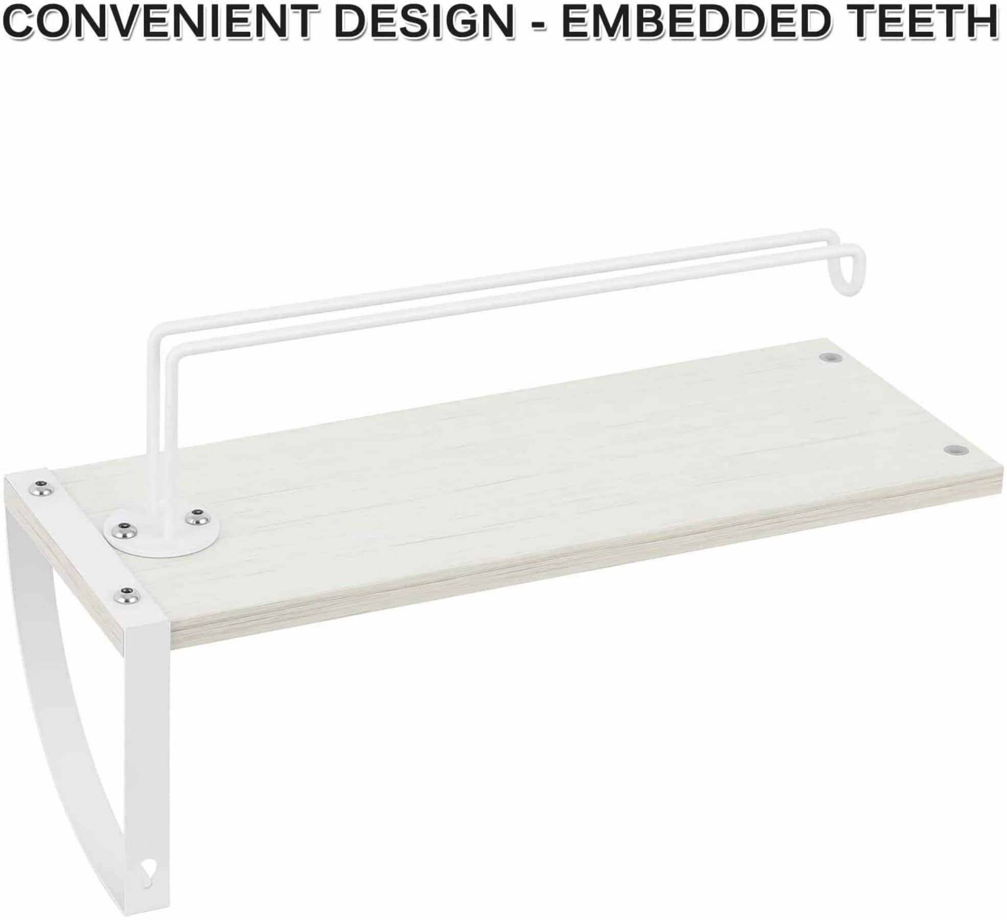 NEX™ 15" Wall-Mounted Paper Towel Holder with Shelf