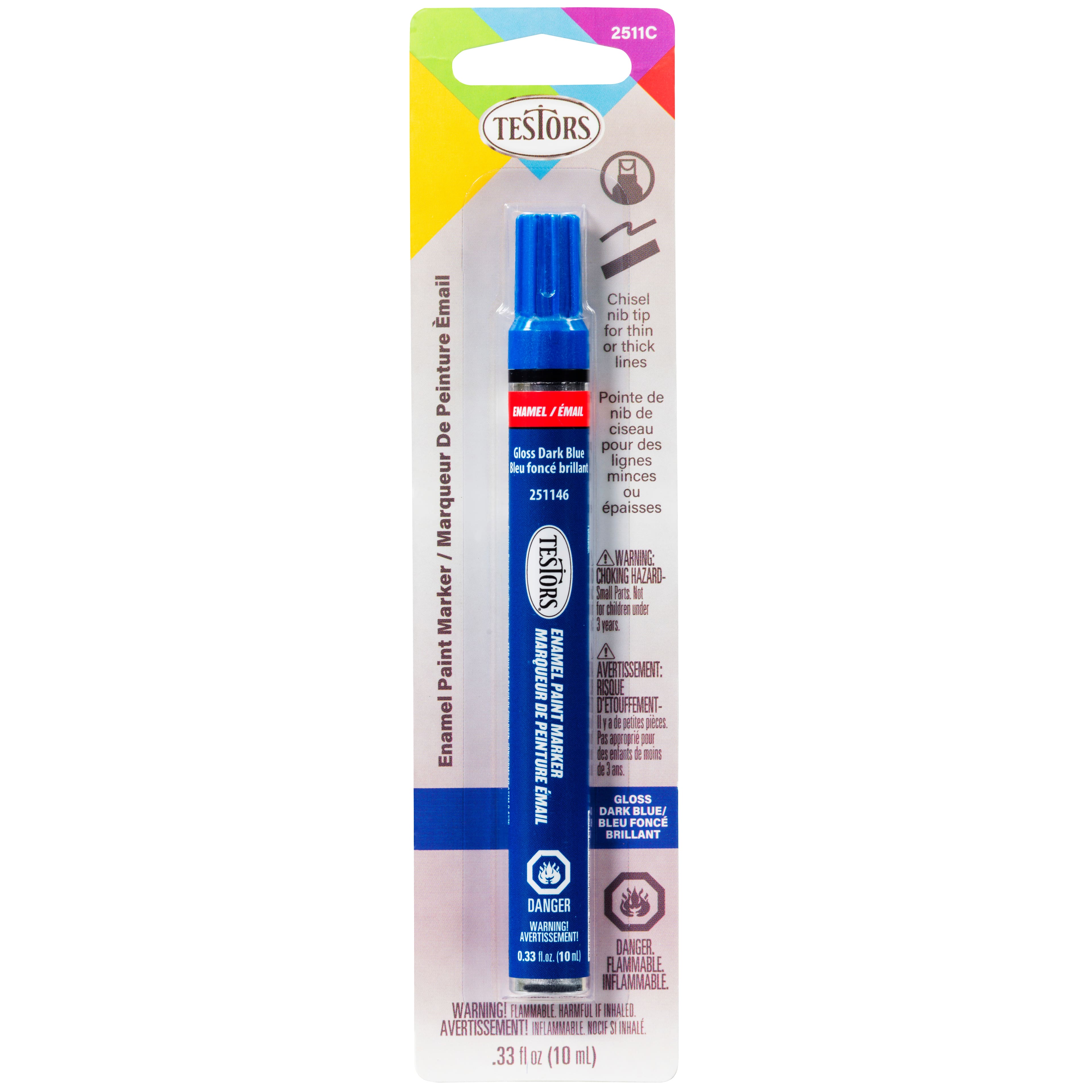 Testors® Glossy Chisel Tip Enamel Marker