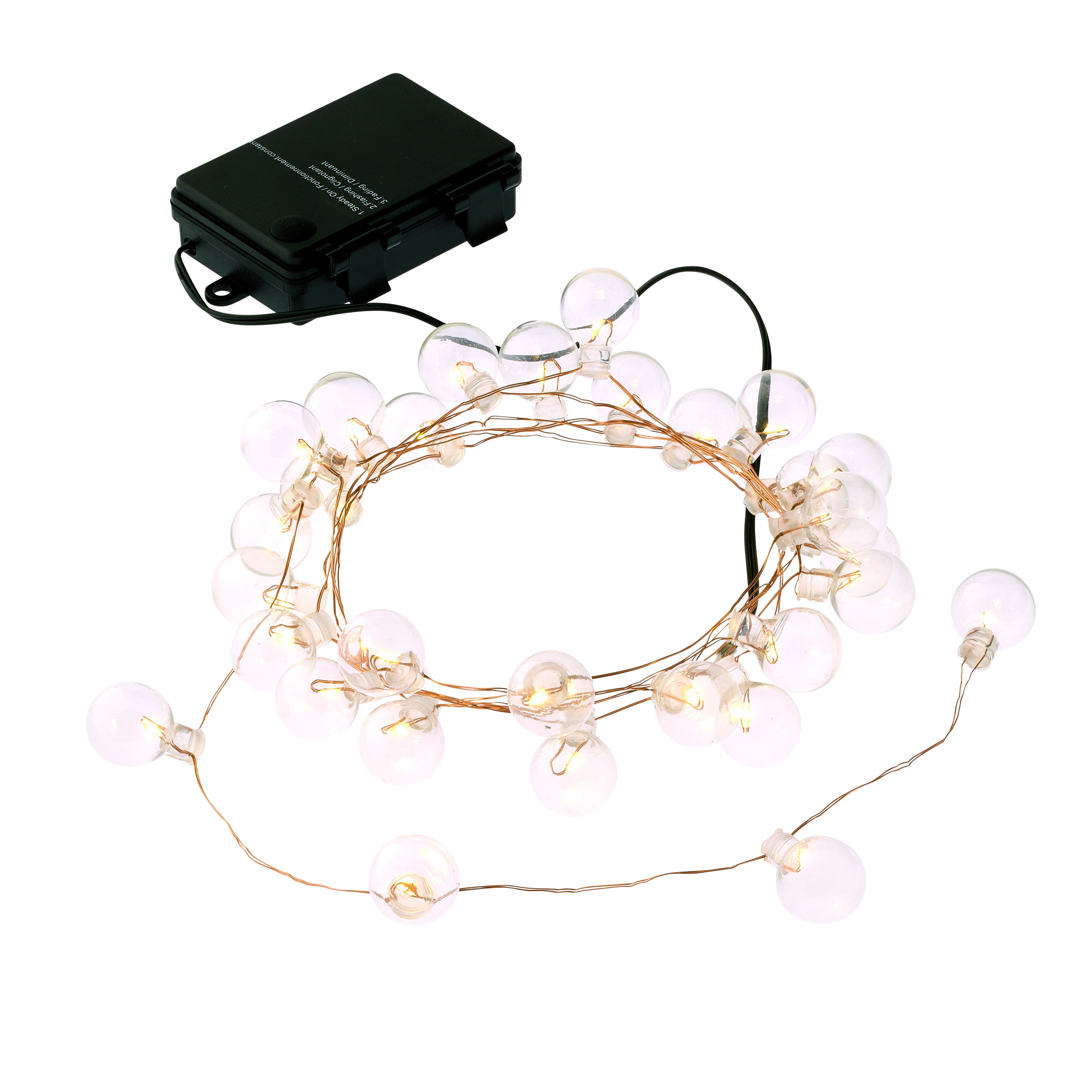 30ct. White LED String Lights by Ashland&#x2122;