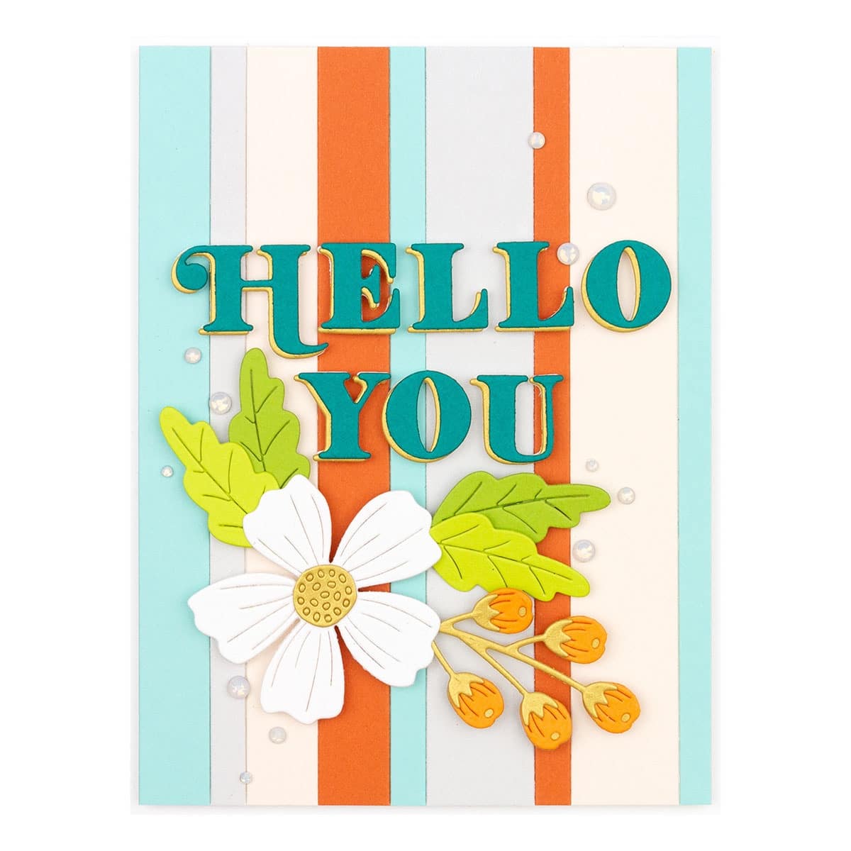 Spellbinders® Be Bold Uppercase Alphabet Etched Dies