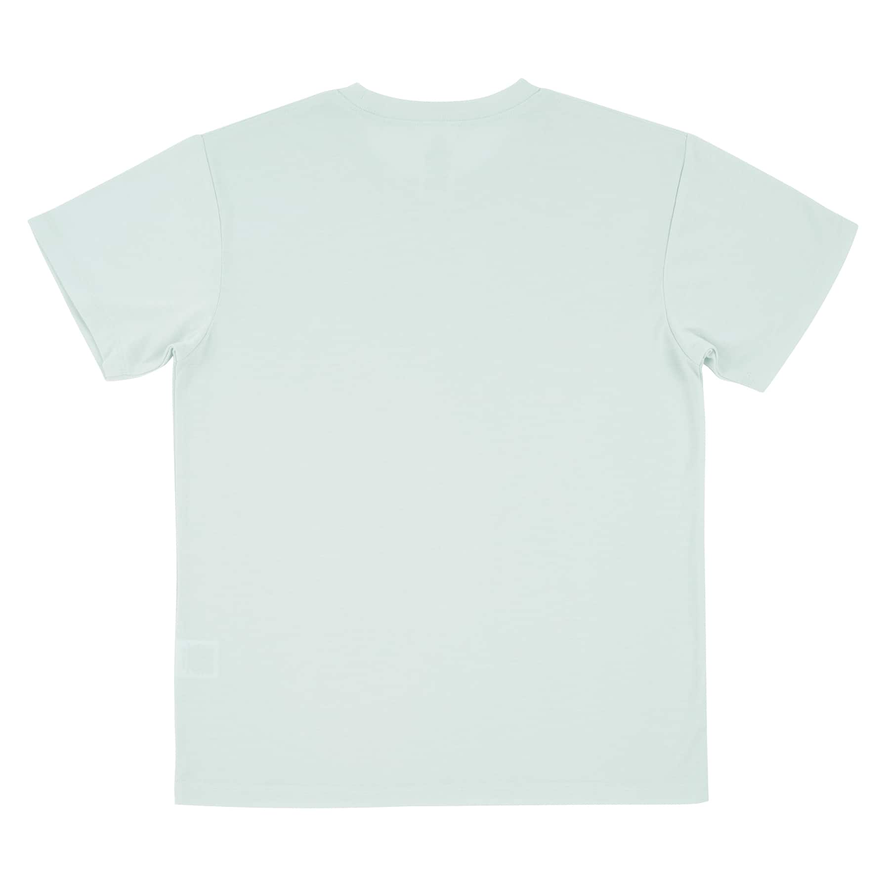 Light Gray Sublimation Short Sleeve Crew Neck Youth T-Shirt by Make Market&#xAE;