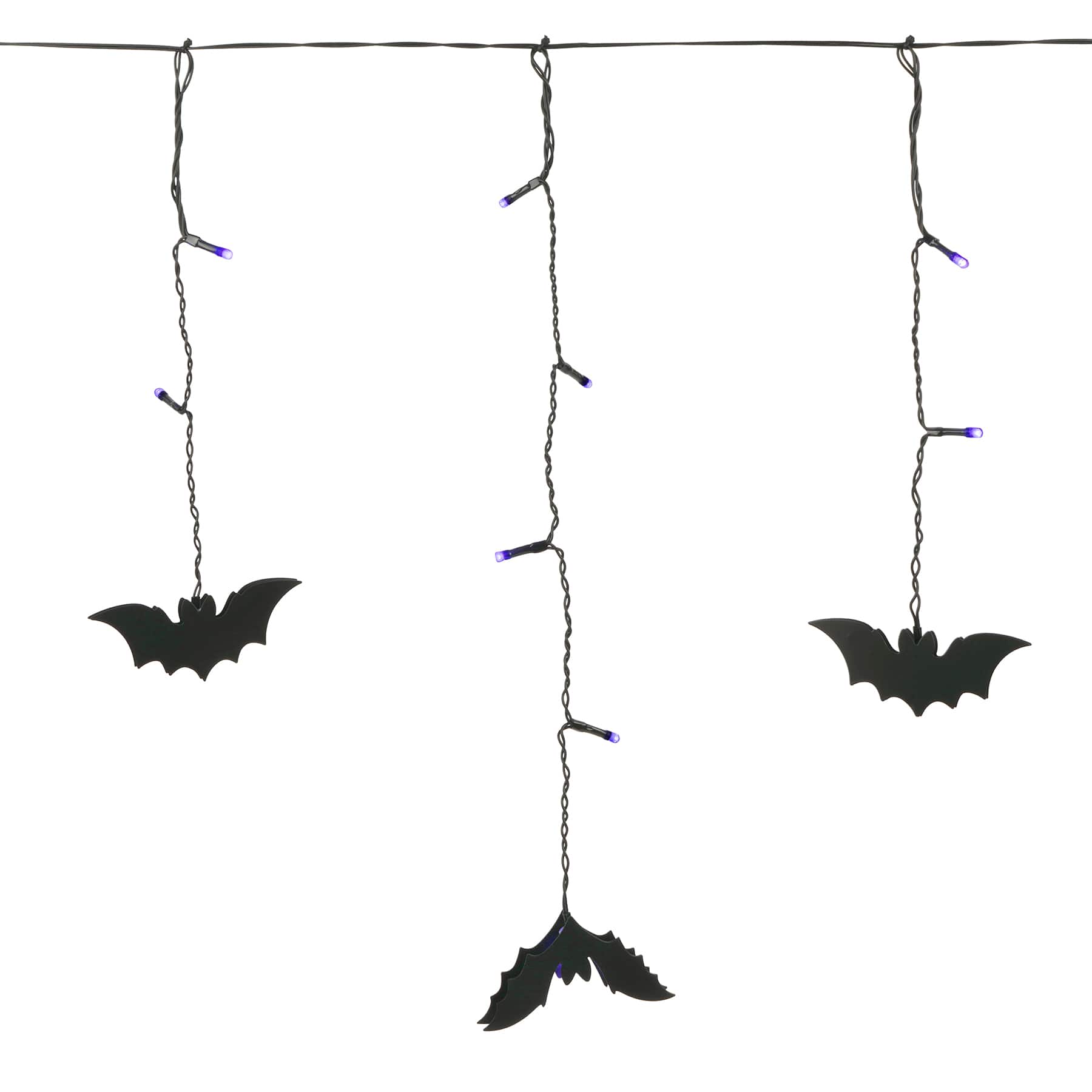 40ct. Bats LED Icicle String Lights by Ashland&#xAE;