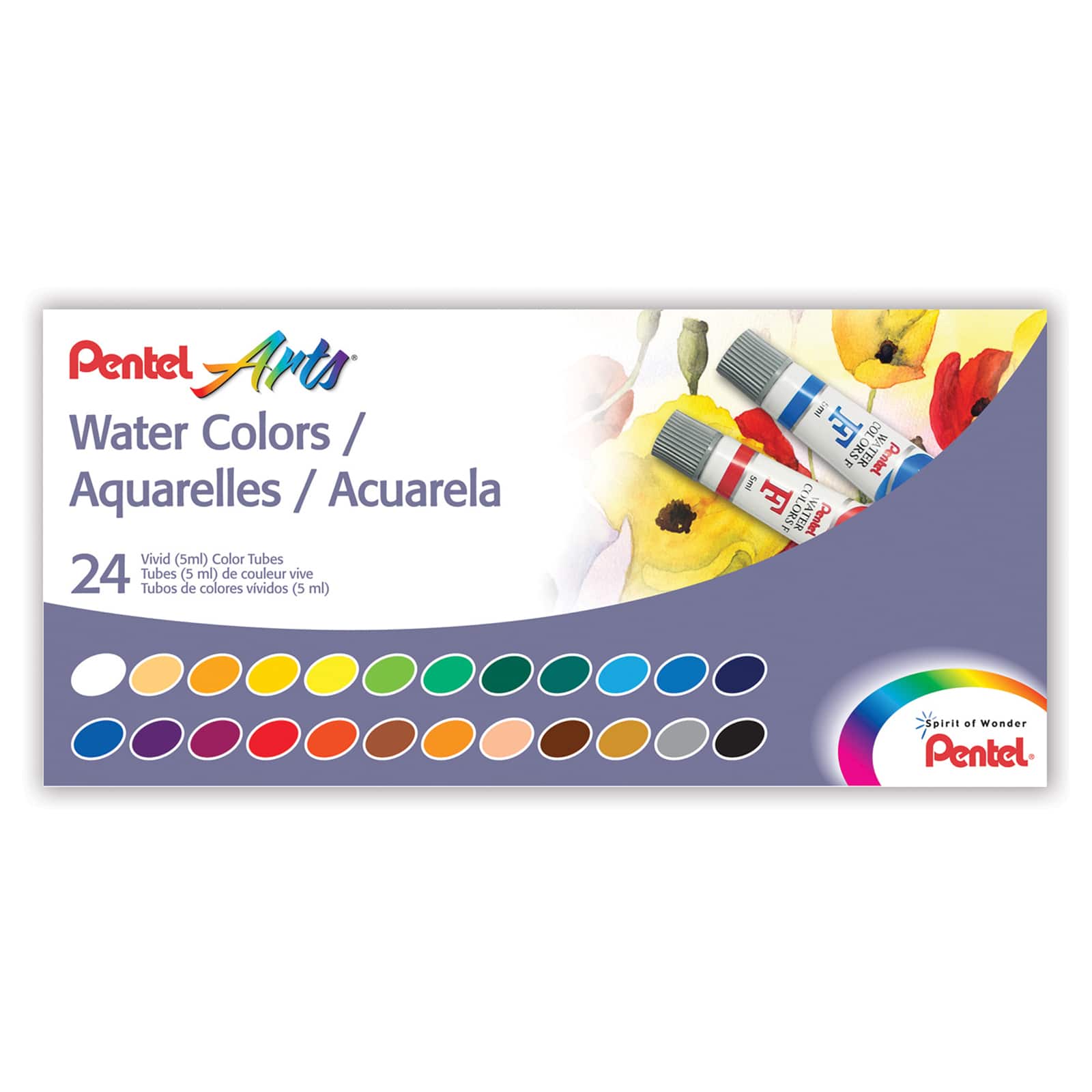 Pentel&#xAE; Arts 24 Color Watercolor Set