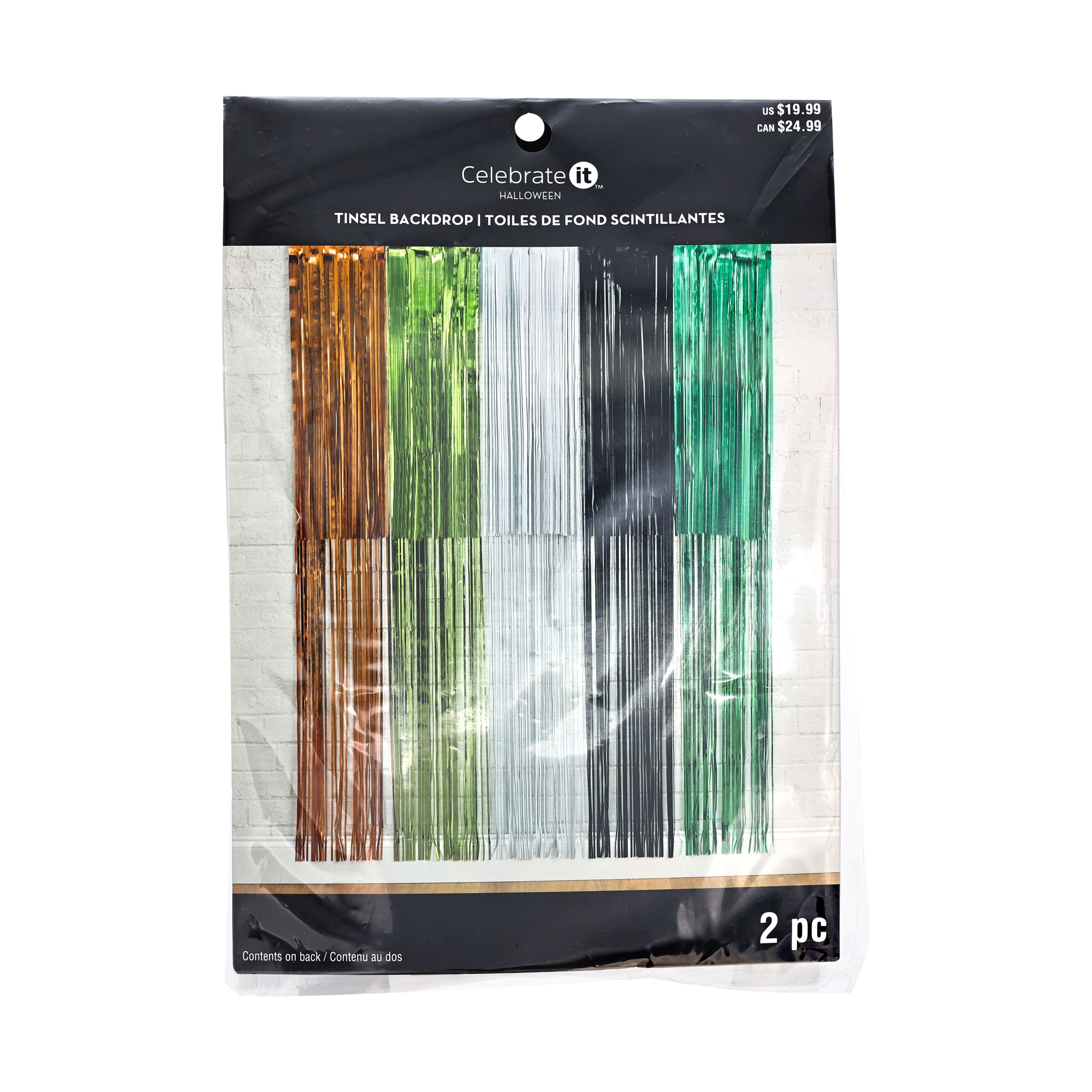 54" Halloween Tinsel Backdrop by Celebrate It™