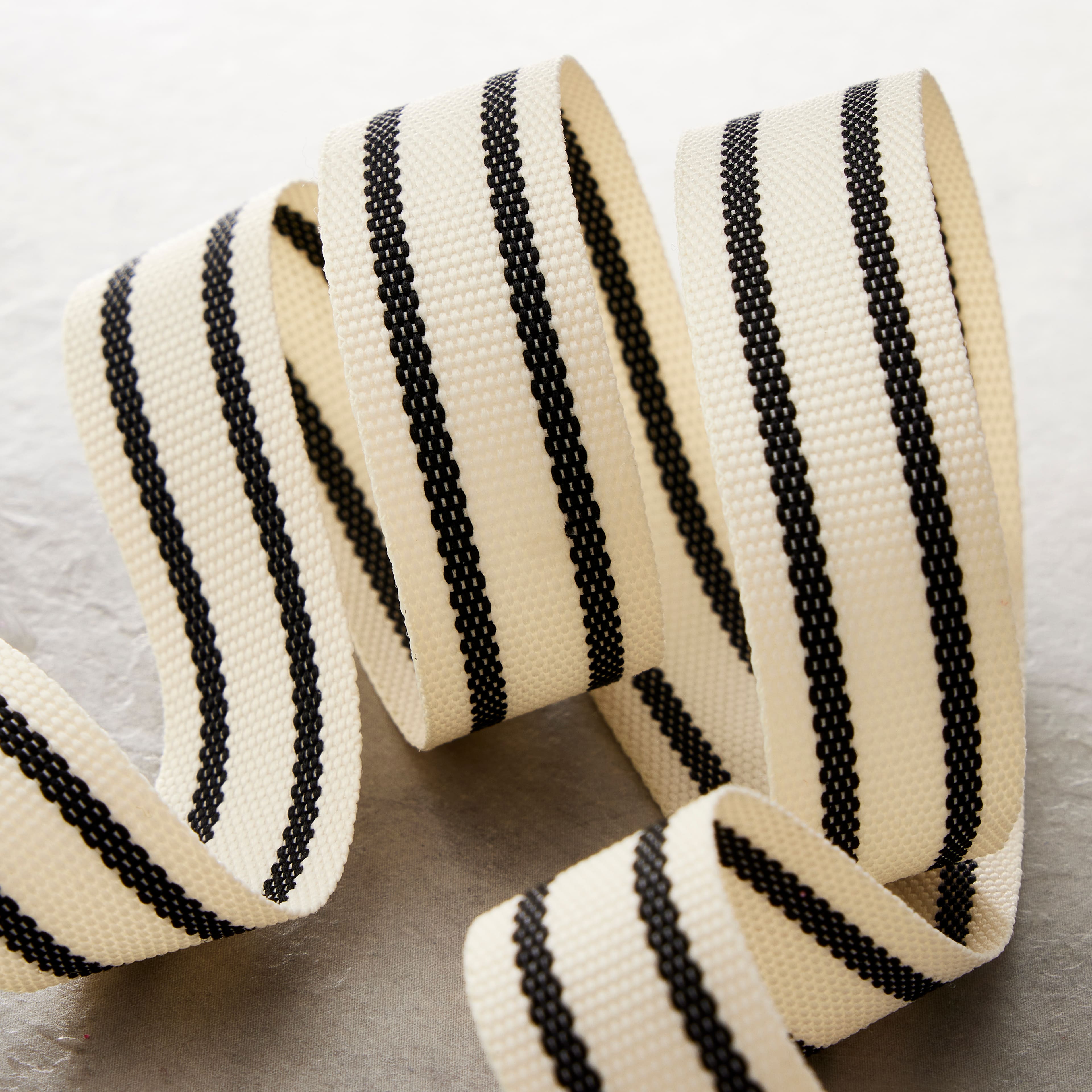 12 Pack: 5/8&#x22; x 5yd. Ticking Striped Grosgrain Ribbon by Celebrate It&#x2122;