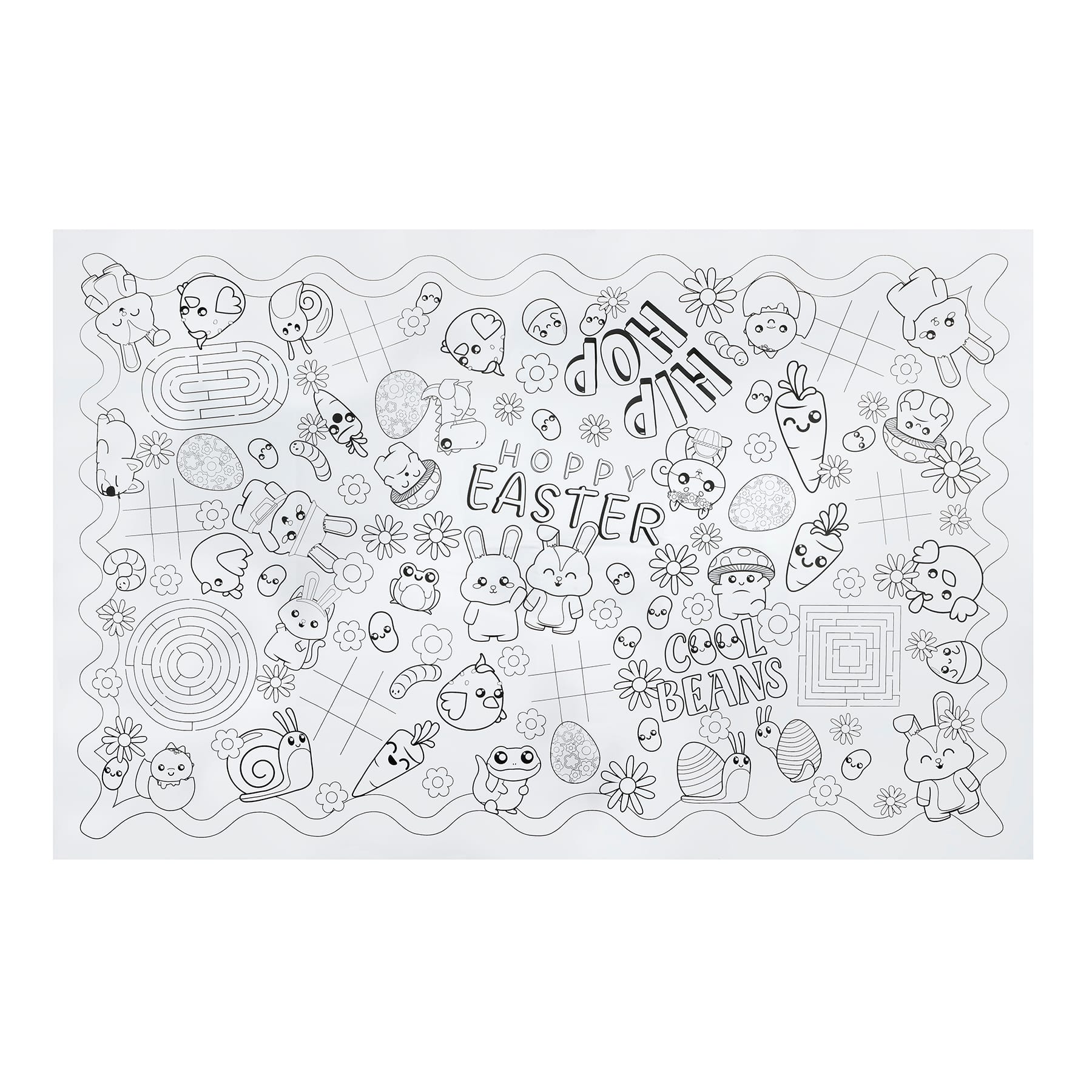 84&#x22; x 54&#x22; Colour-In Paper Table Cover by Ashland&#xAE;