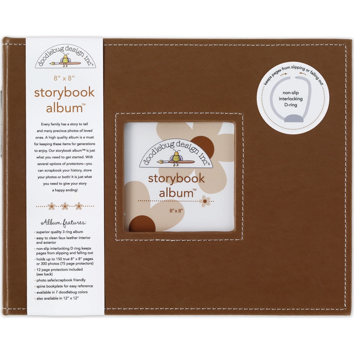 Doodlebug Design Inc.™ Storybook Album™, 8" x 8"