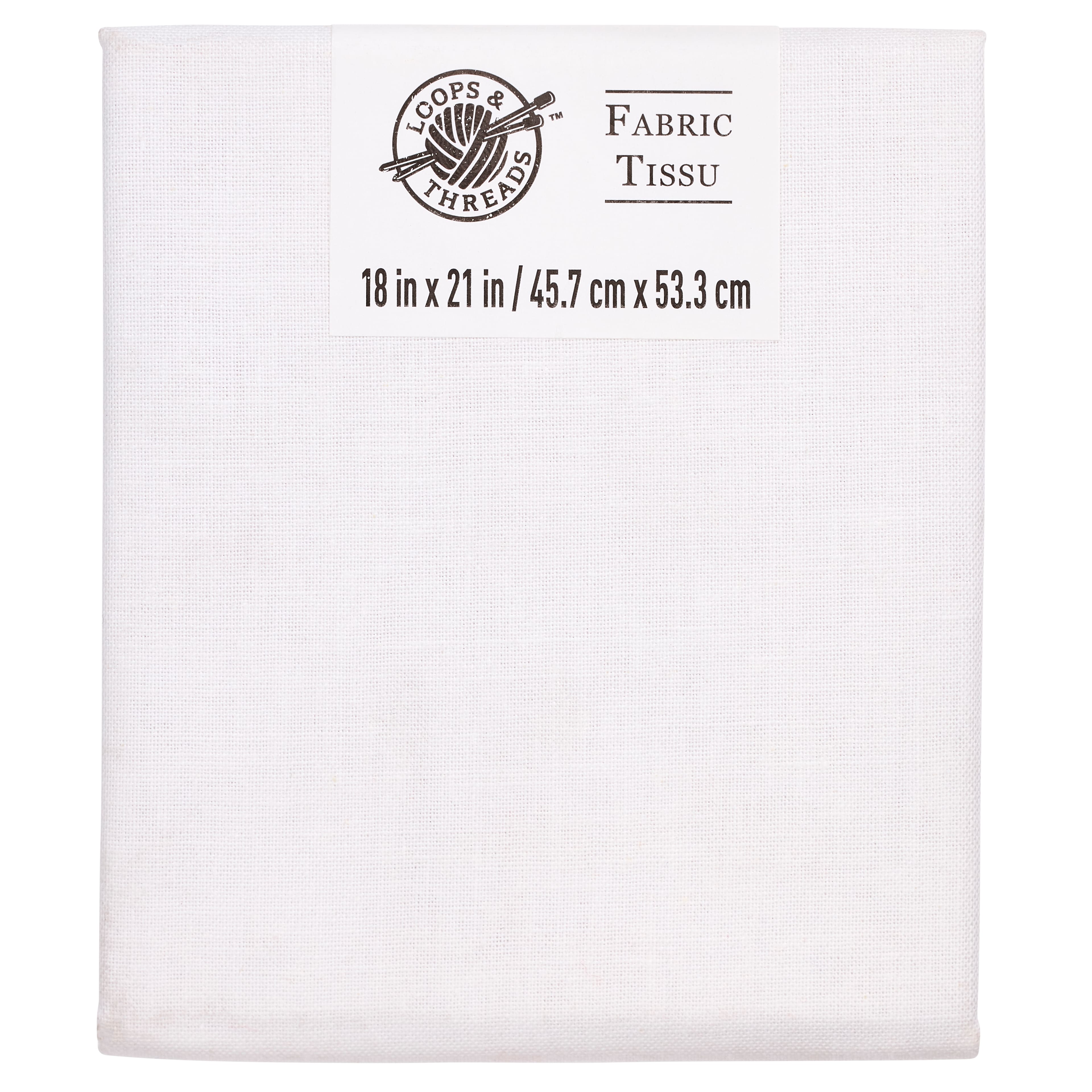 Iron-On Mending Fabric by Loops & Threads in White | 6 x 13 | Michaels