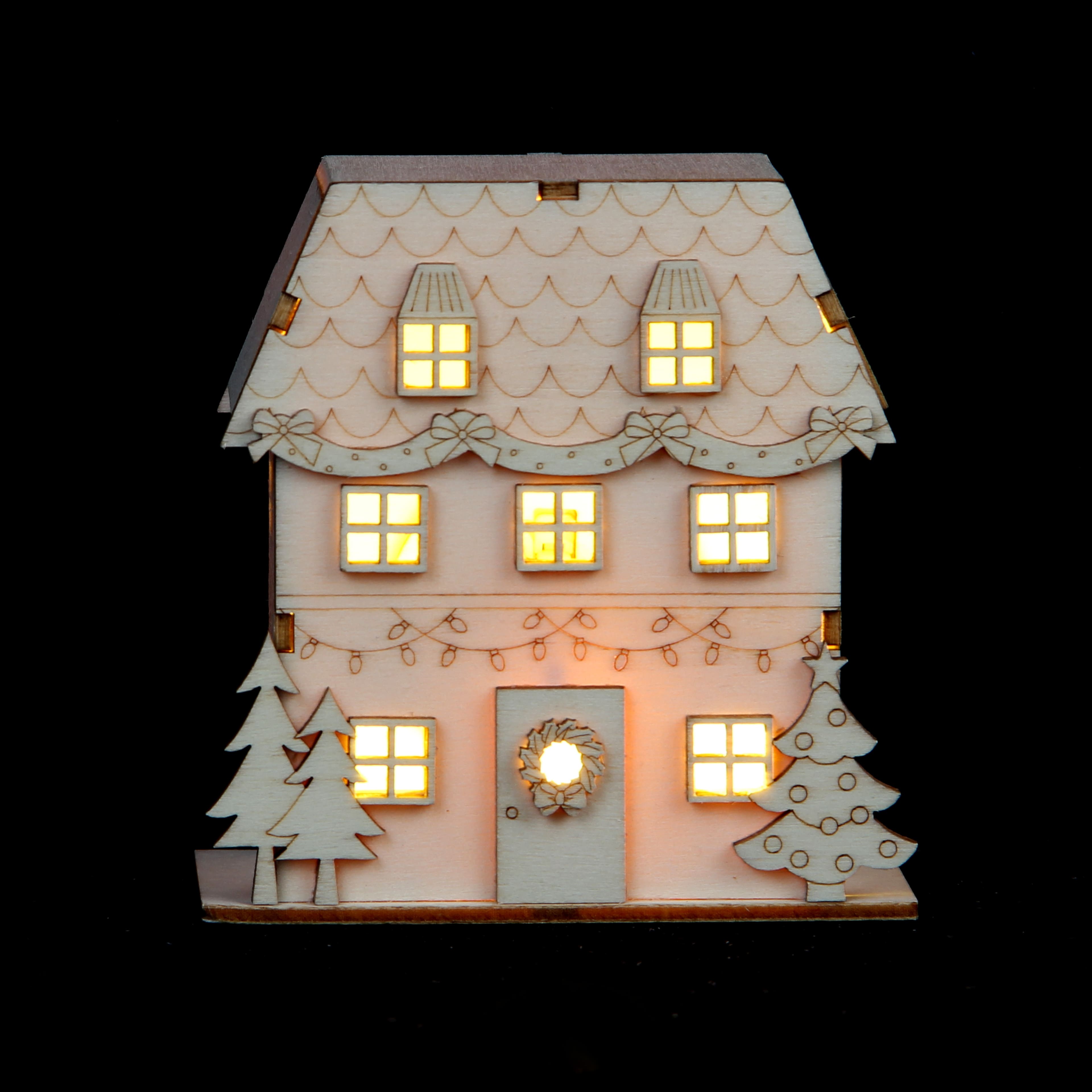 DIY LED Wood Village Classic House by Make Market&#xAE;