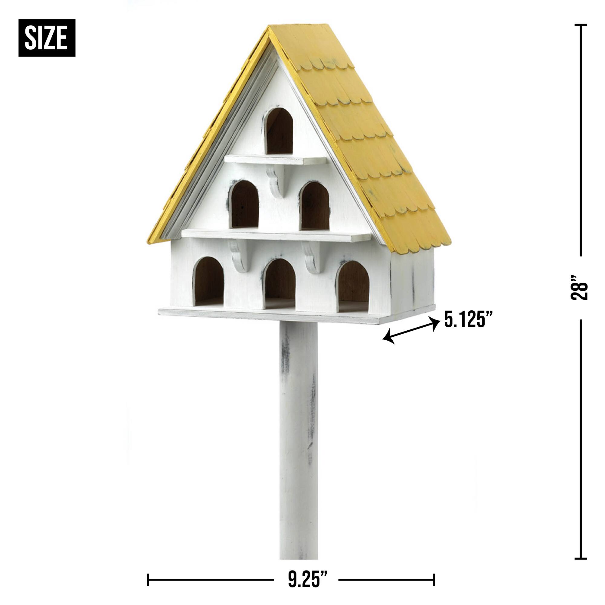 28&#x22; Cape Cod Bird Condo