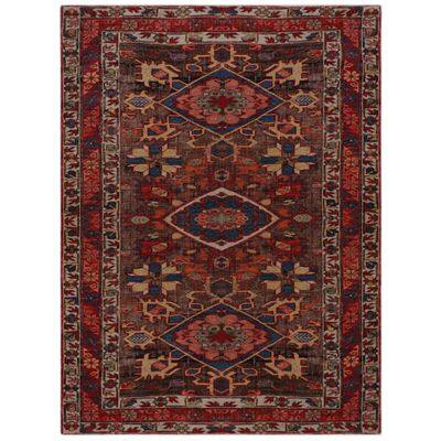 RugSmith Red Machine Tufted Edwin Area Rug, 5ft. x 7 ft. | Michaels