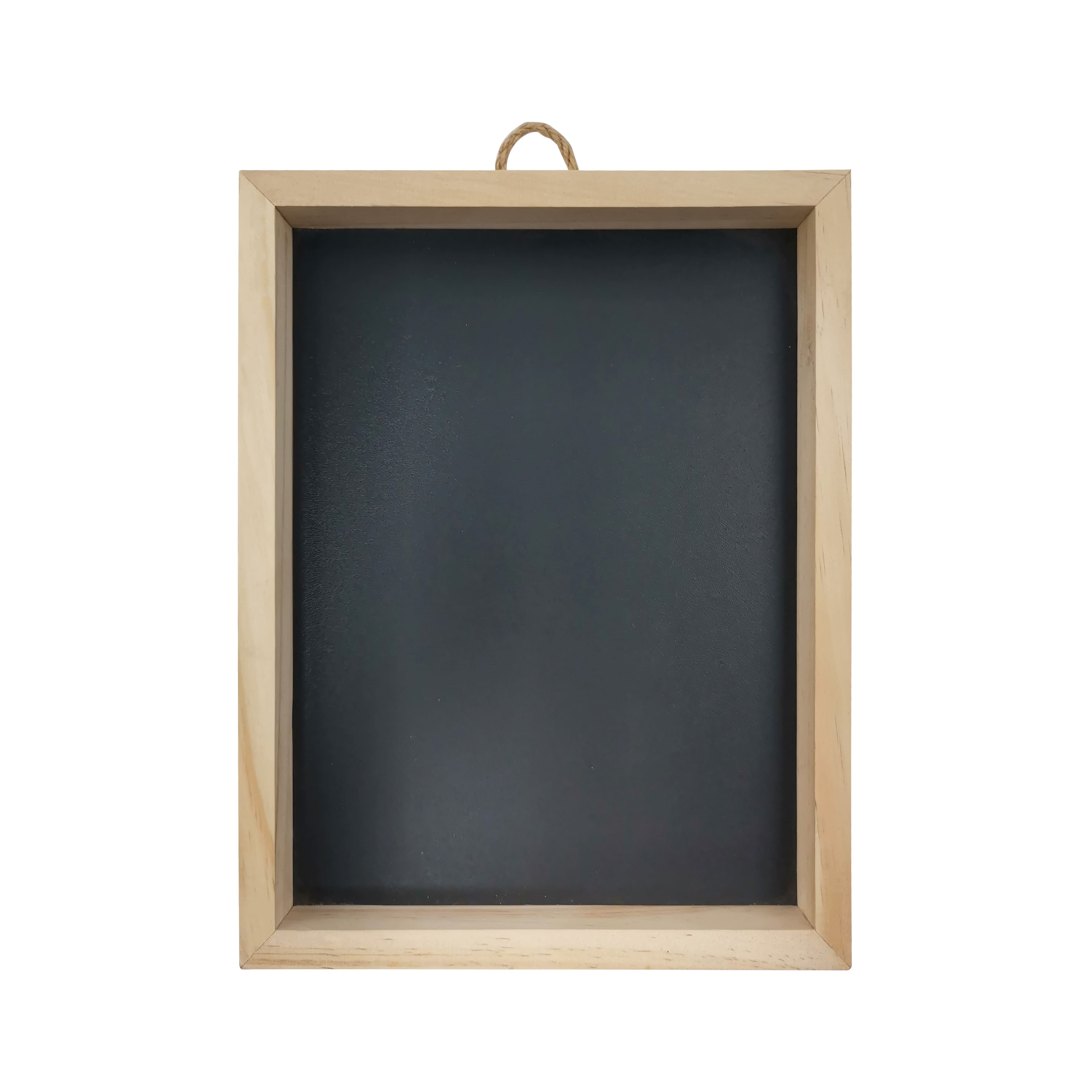 8 Pack: 8&#x22; x 10&#x22; Framed Pinewood Chalkboard by Make Market&#xAE;