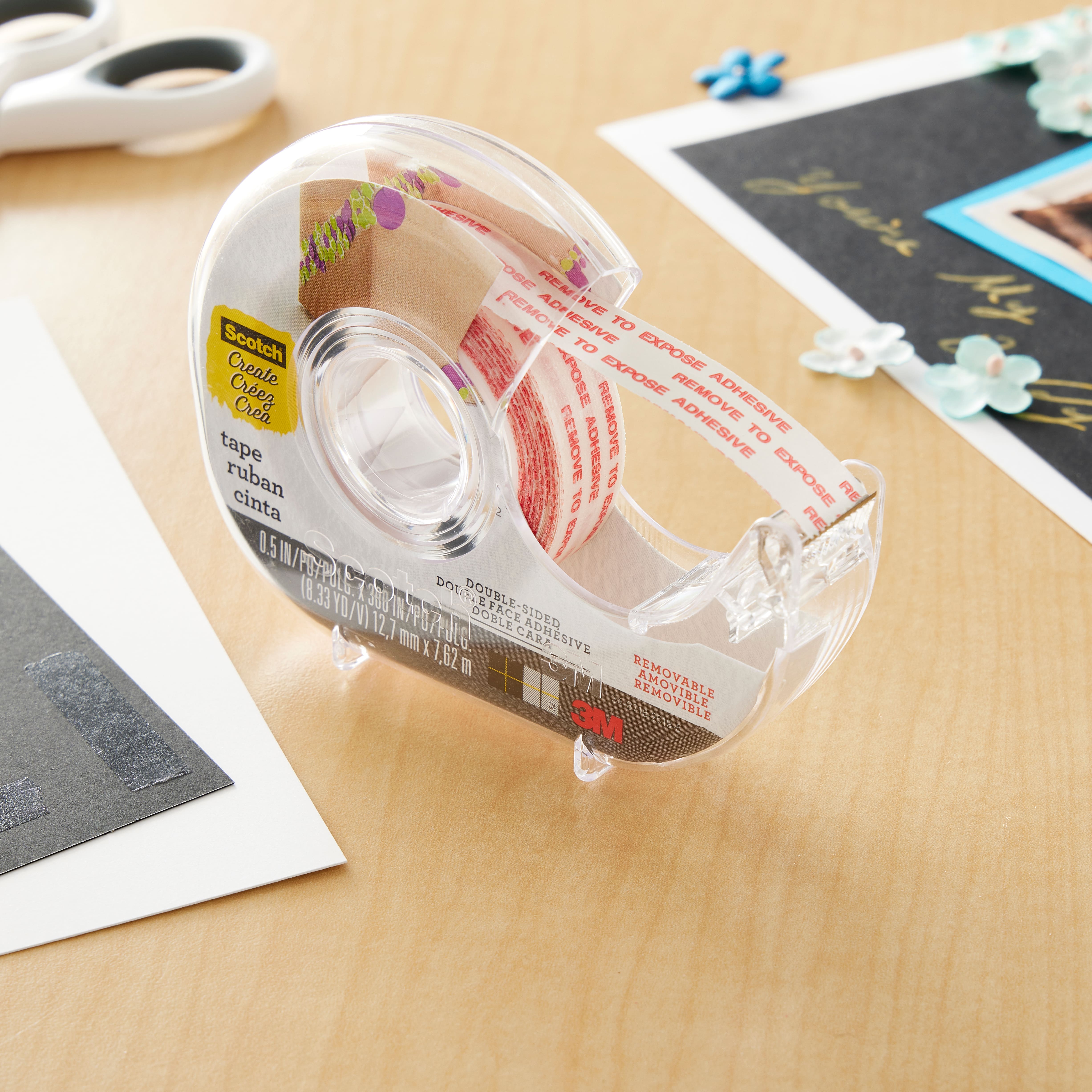 Scrapbook.TV - How to Use Double-Sided Tape to Adhere a Photo 