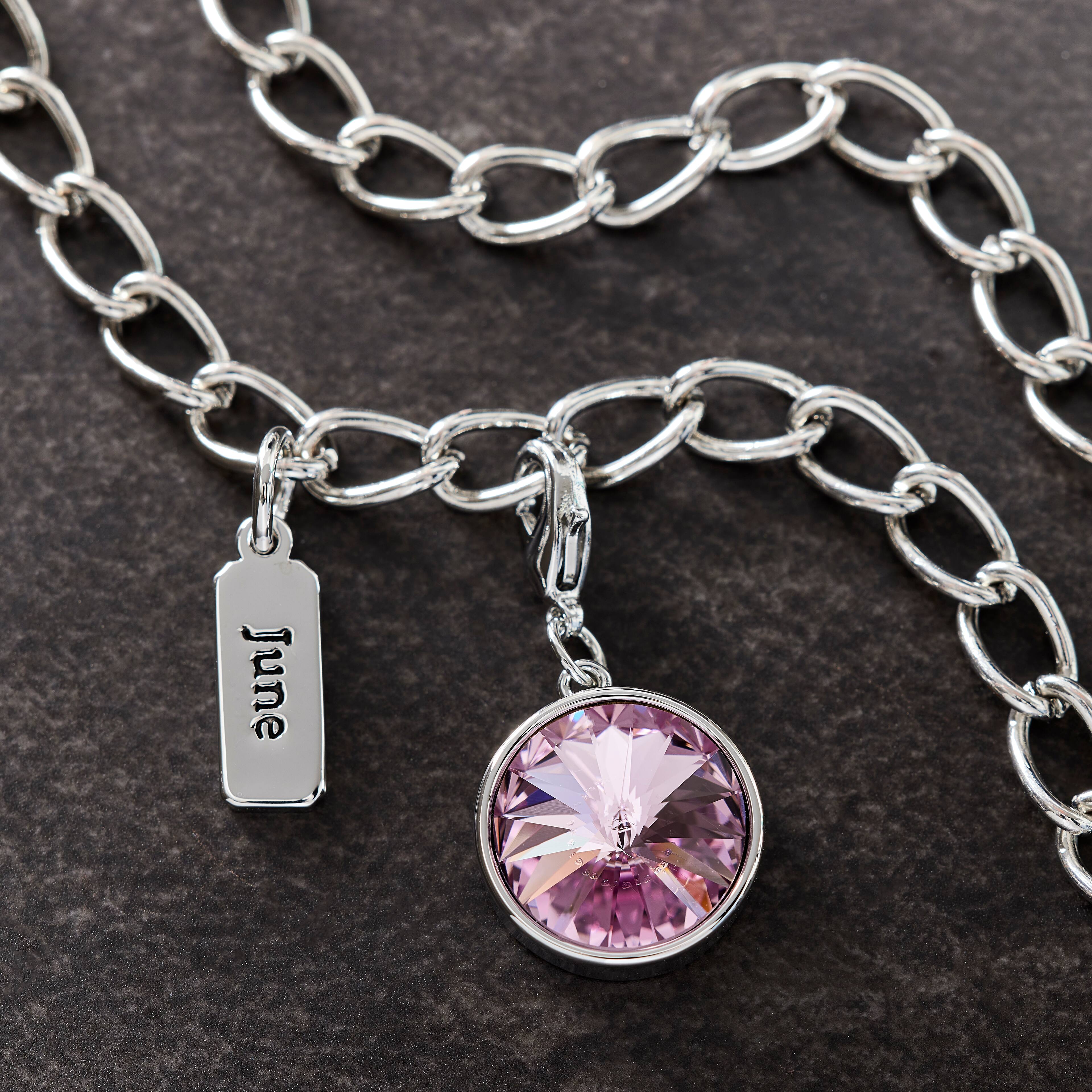 12 Pack: Austrian Crystal Birth Month Charm Set by Bead Landing™