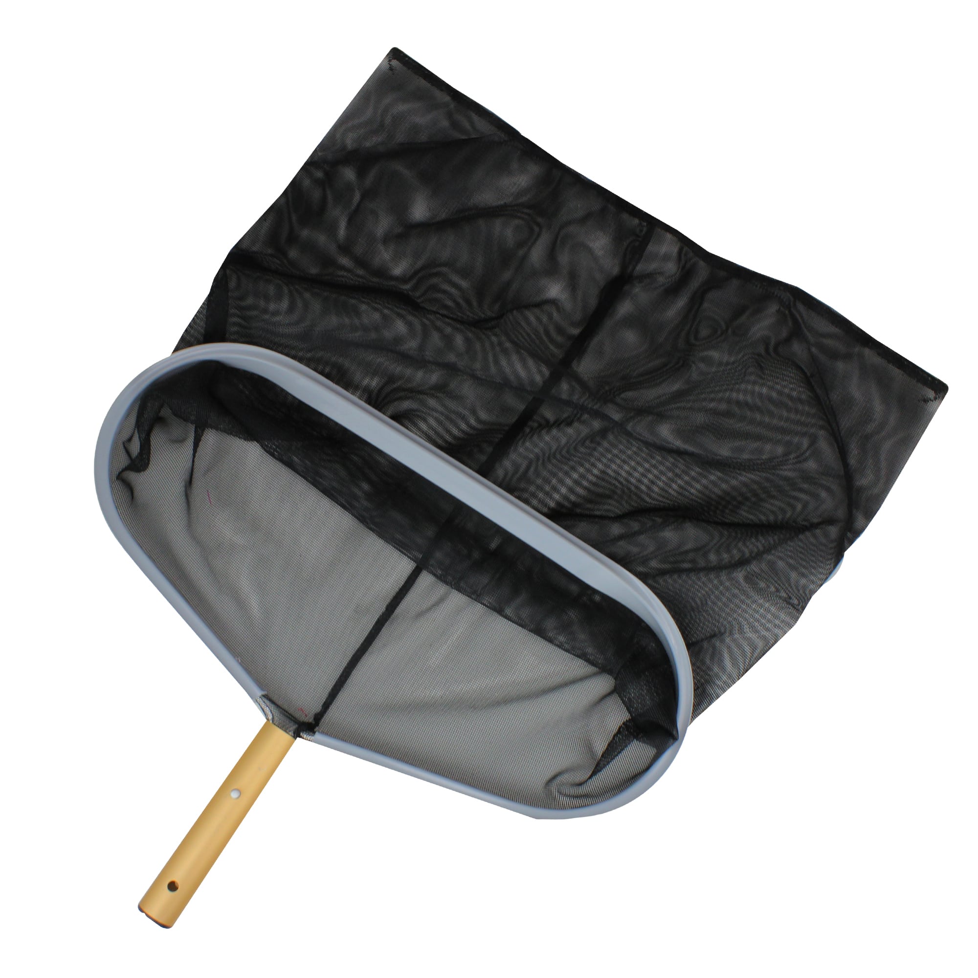 Pool Central 19.5" Black Ultra Deep Professional Swimming Pool Leaf Rake Skimmer Head