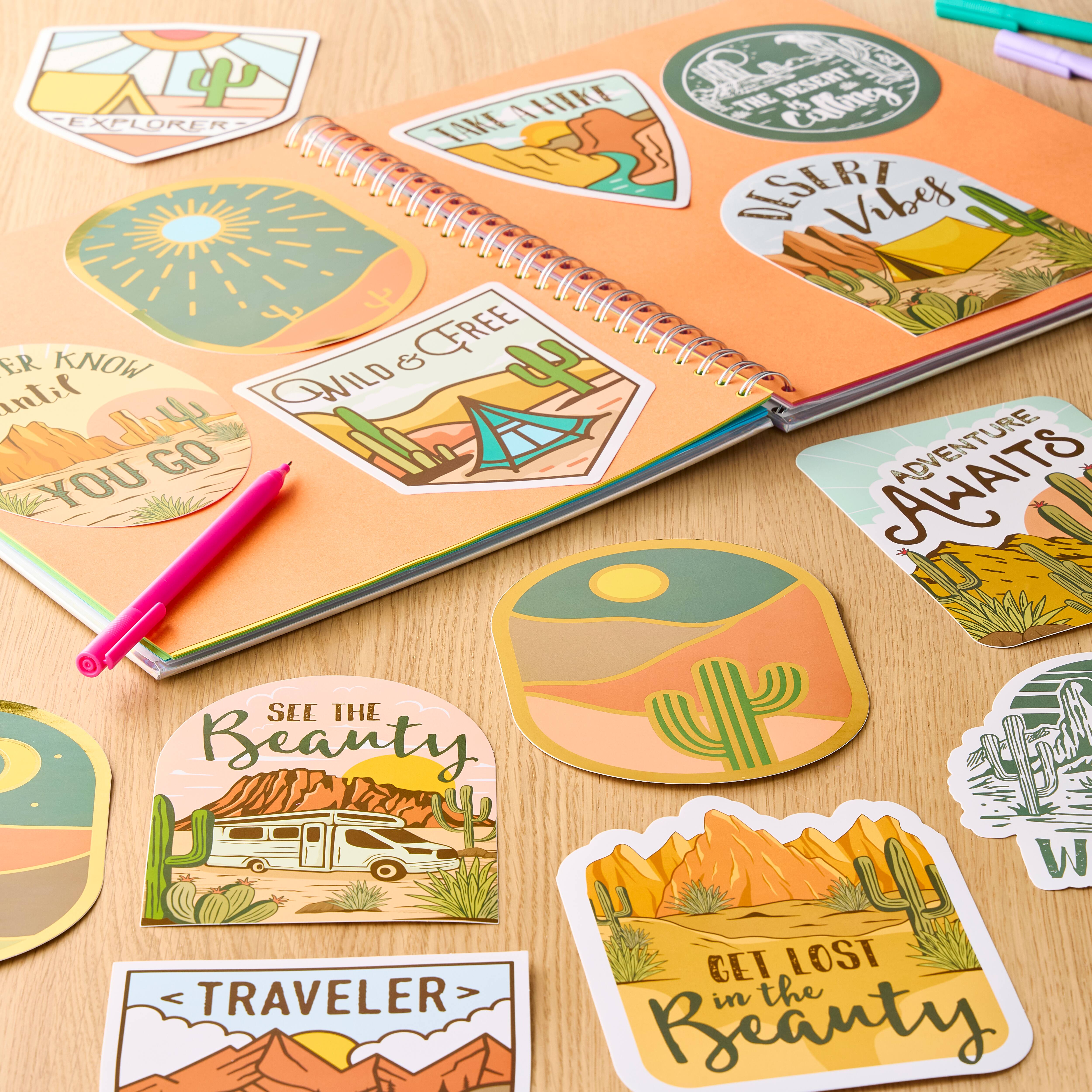 Desert Vinyl Die Cut Stickers by Recollections&#x2122;