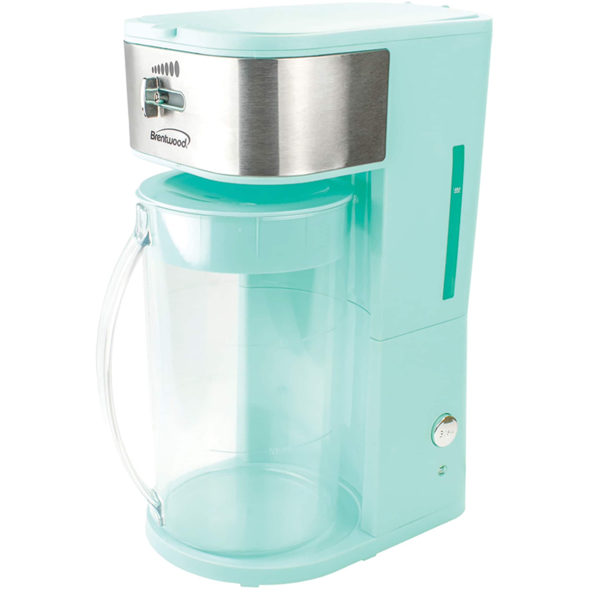 Brentwood 64oz. Blue Iced Tea and Coffee Maker