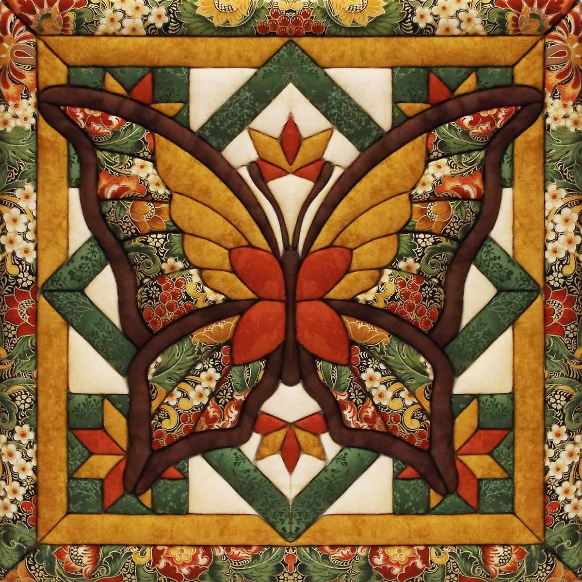 Quilt Magic® Fall Butterfly No Sew Wall Hanging Kit