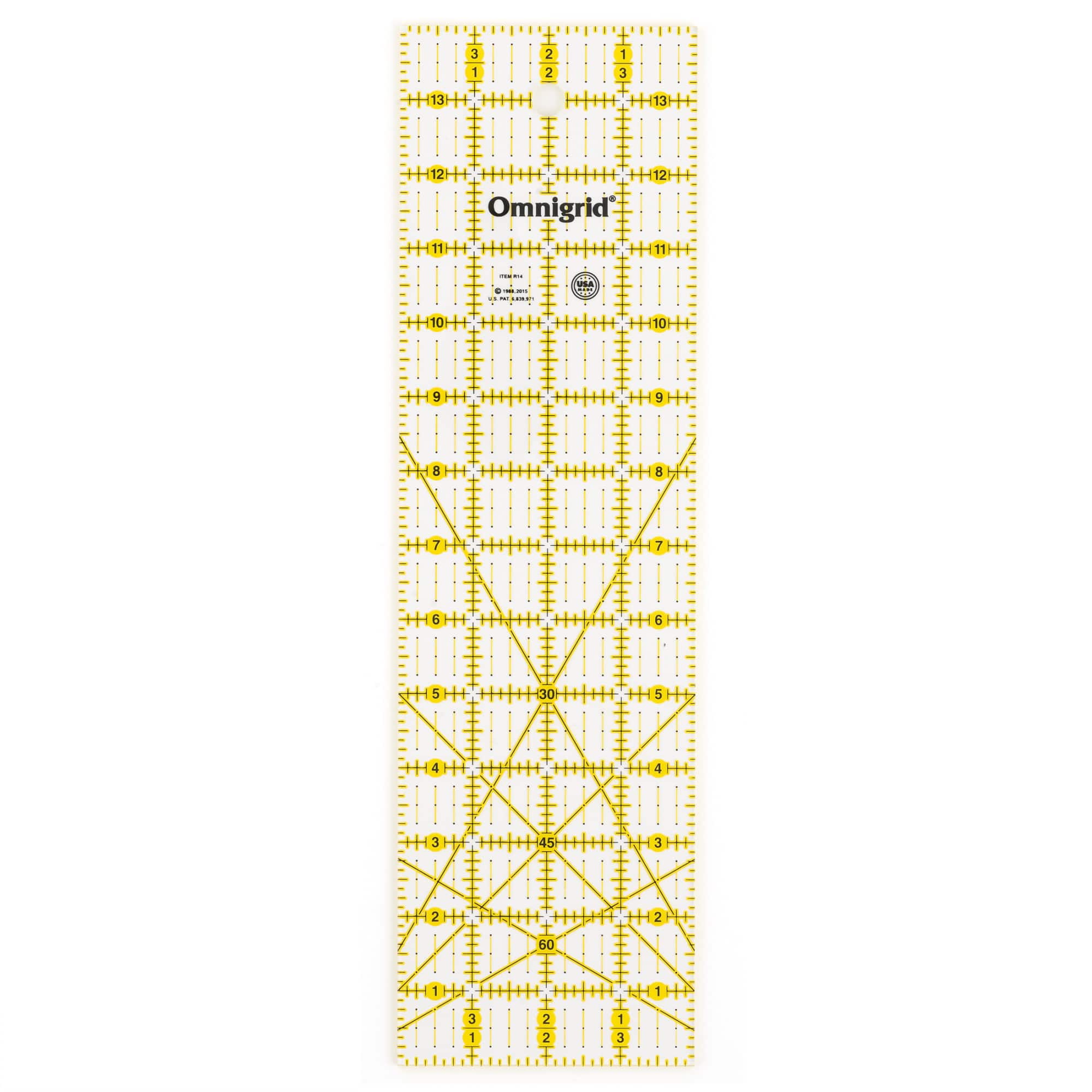 Omnigrid&#xAE; 4&#x22; x 14&#x22; Rectangle Quilting &#x26; Sewing Ruler