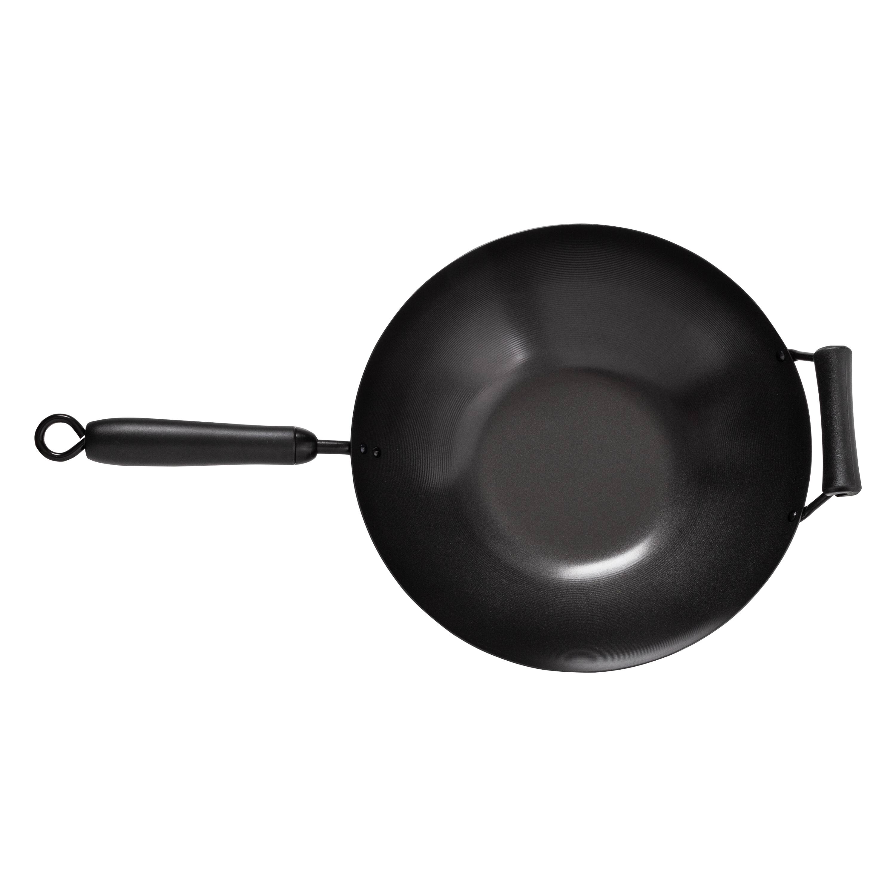 Carbon Steel Wok Set 14 4 Piece set - Creative Kitchen Fargo