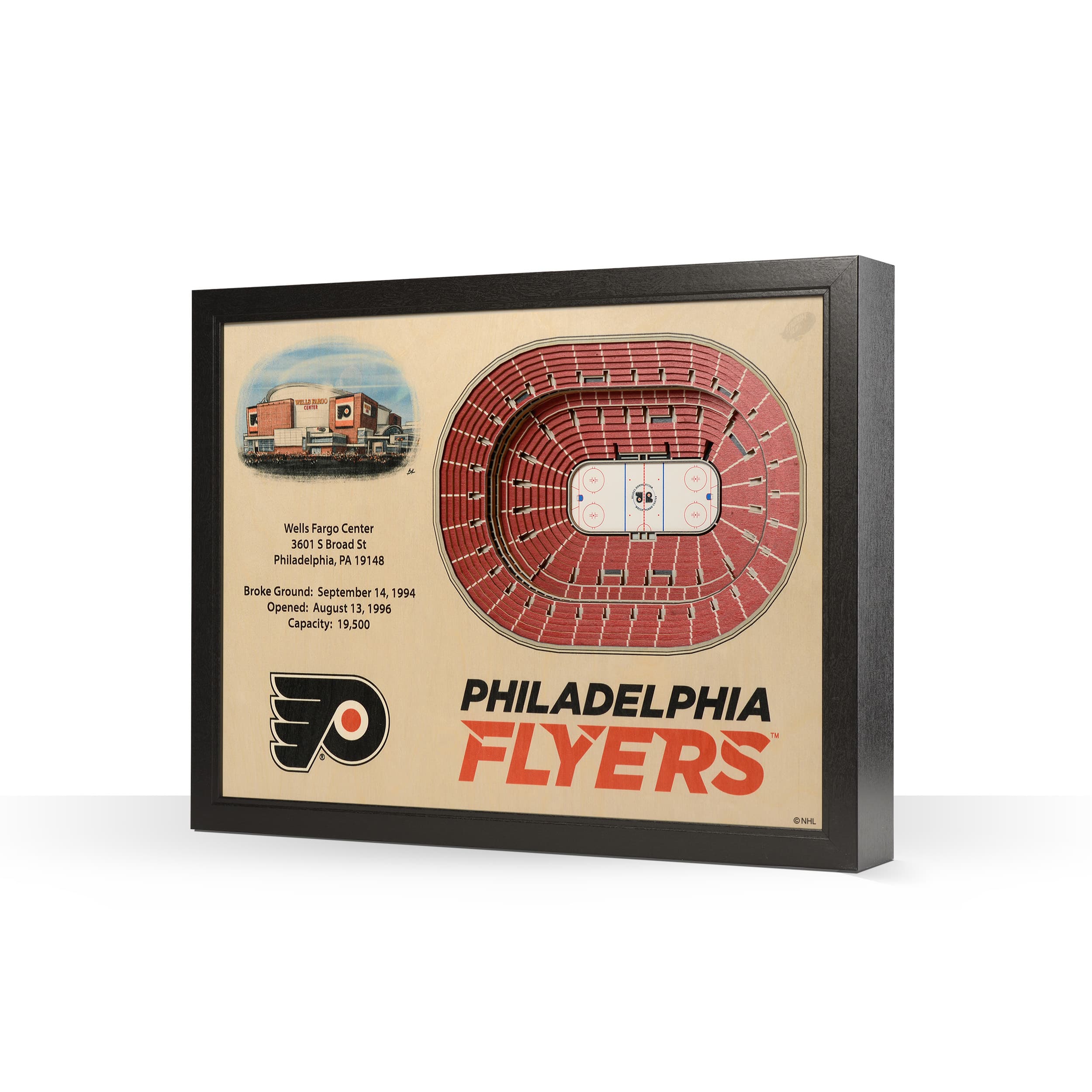 NHL 25-Layer StadiumView Wall Art