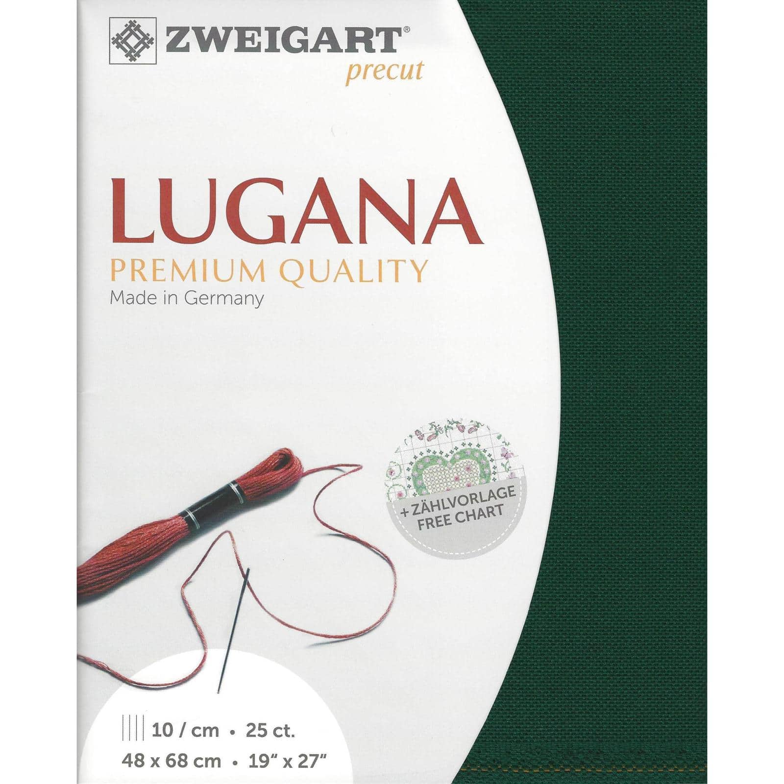 Zweigart&#xAE; Precut Lugana 25 Count Fabric
