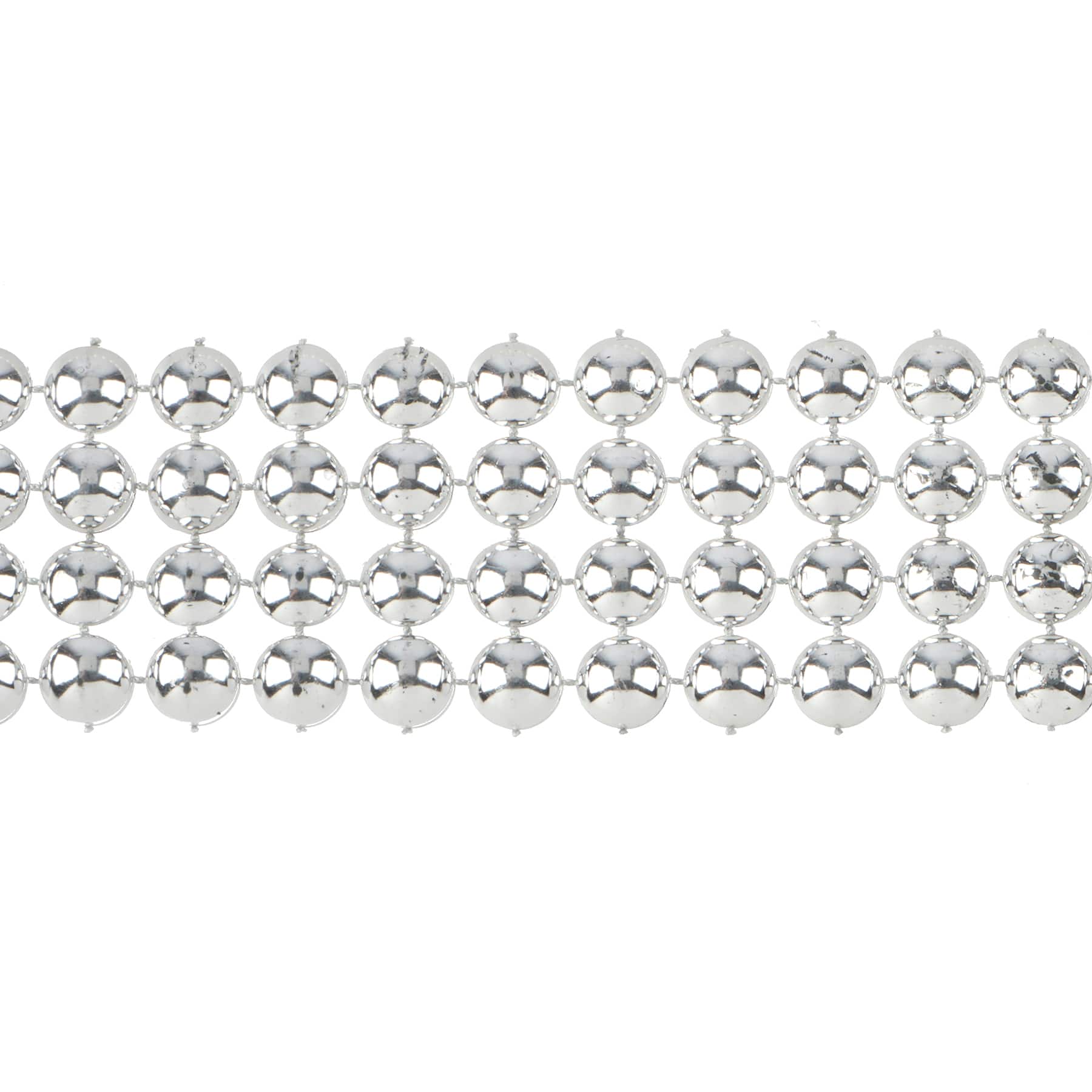 1.45&#x22; Silver Circle Mesh Trim by Celebrate It&#xAE; Fashion Mode