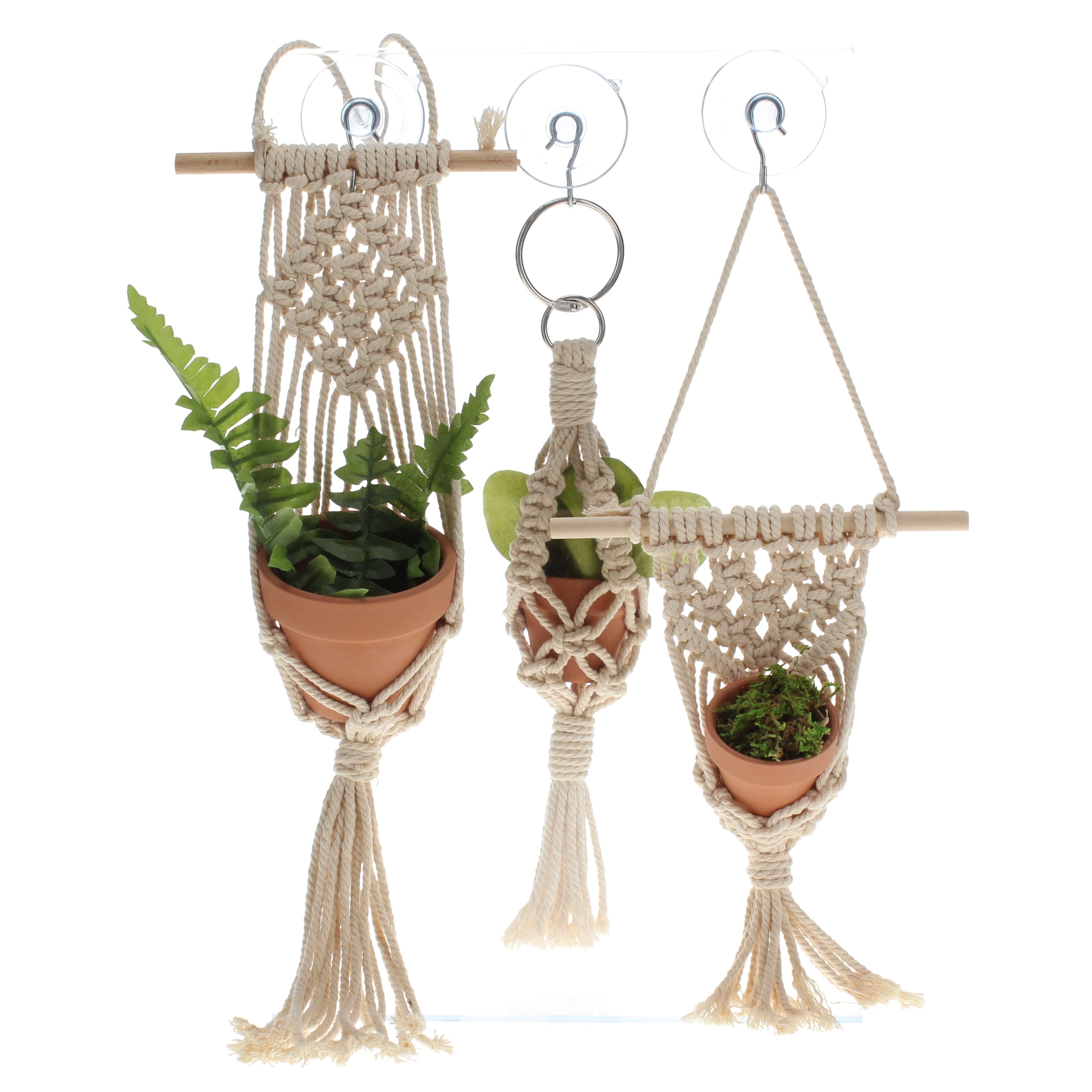 Leisure Arts&#xAE; Mini Planter Macram&#xE9; Kit