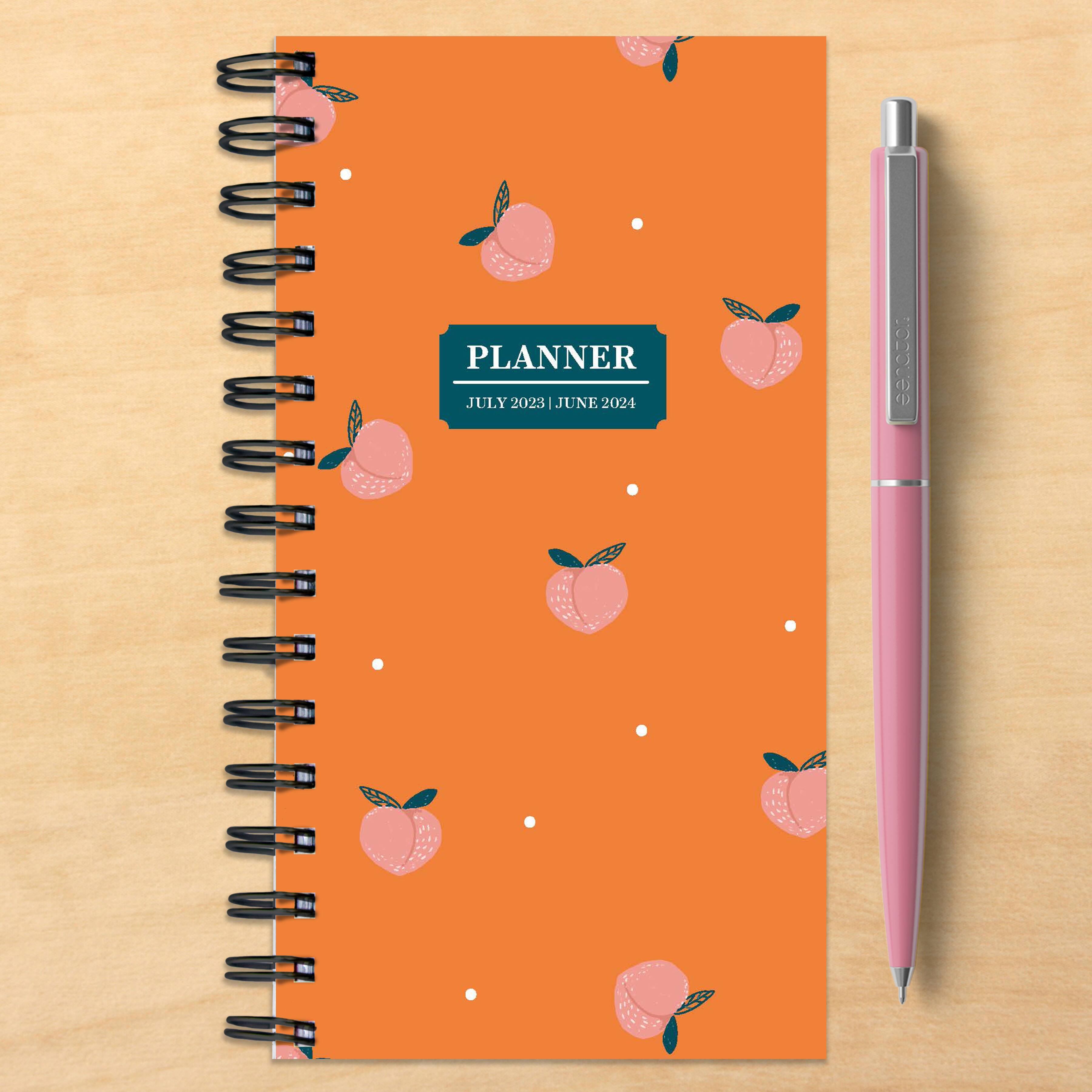 Tf Publishing 2023 2024 Peaches Small Weekly Monthly Planner Michaels 3493