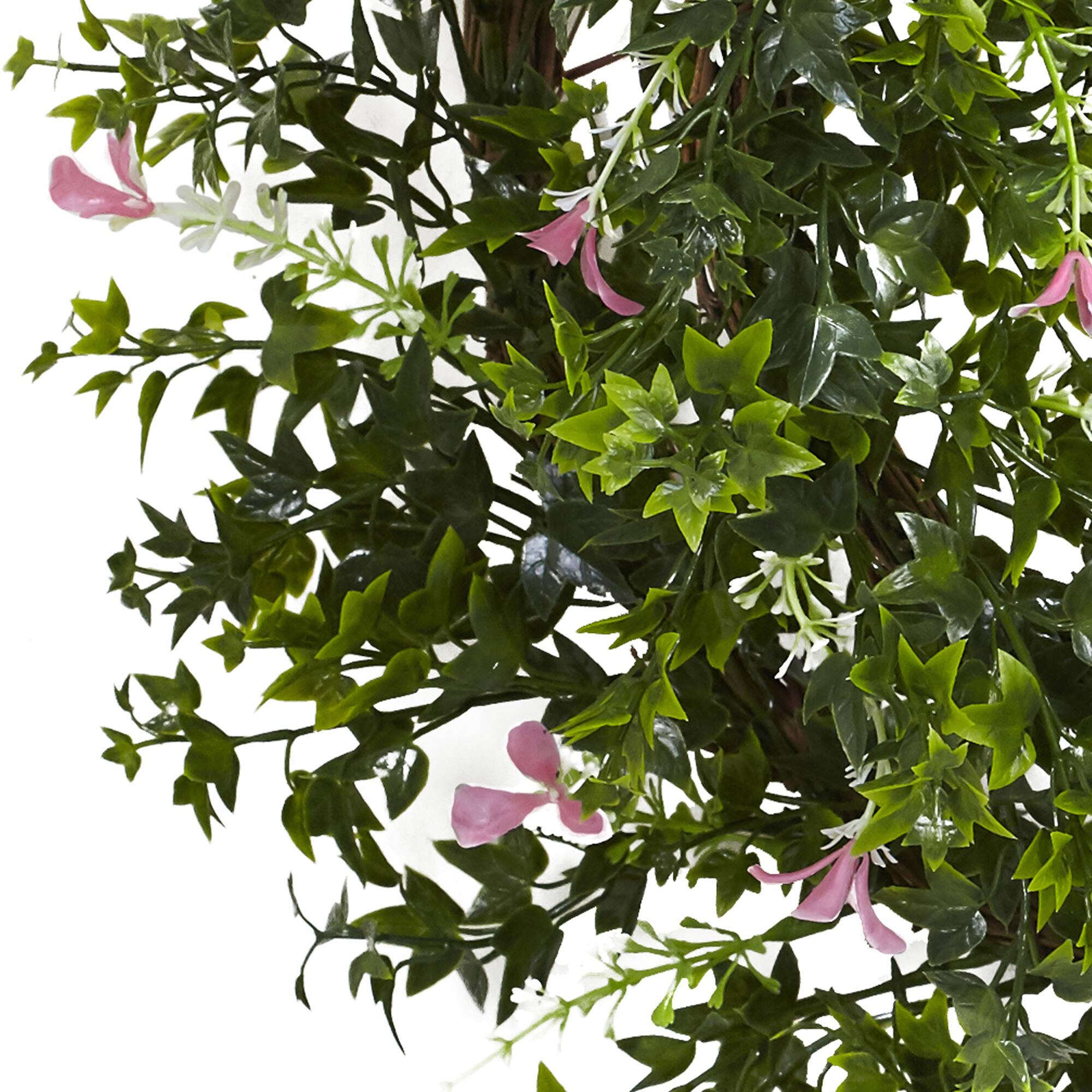 18'' Ivy, Floral & Twig Wreath