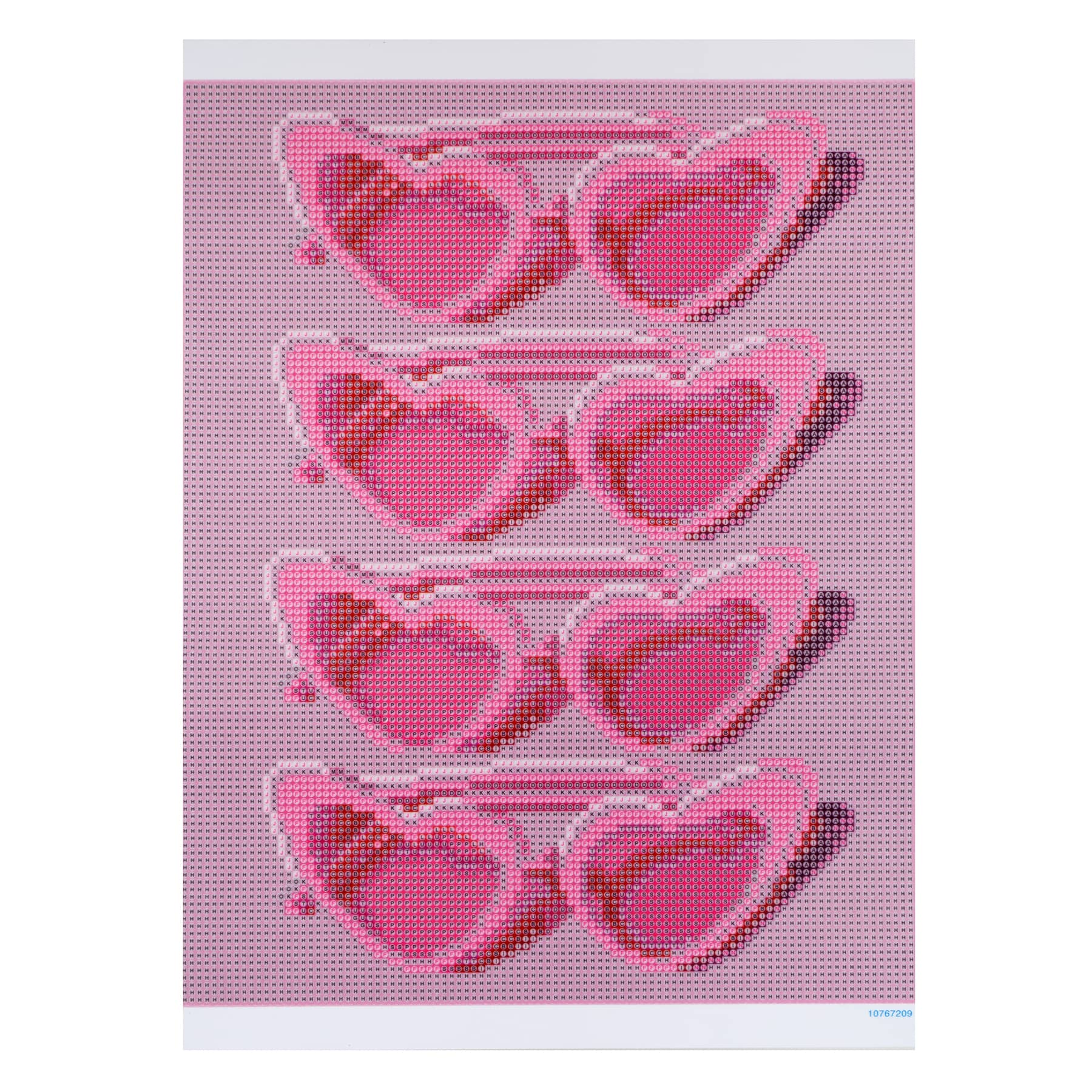 Pink Sunglasses Diamond Art Kit by Make Market&#xAE;