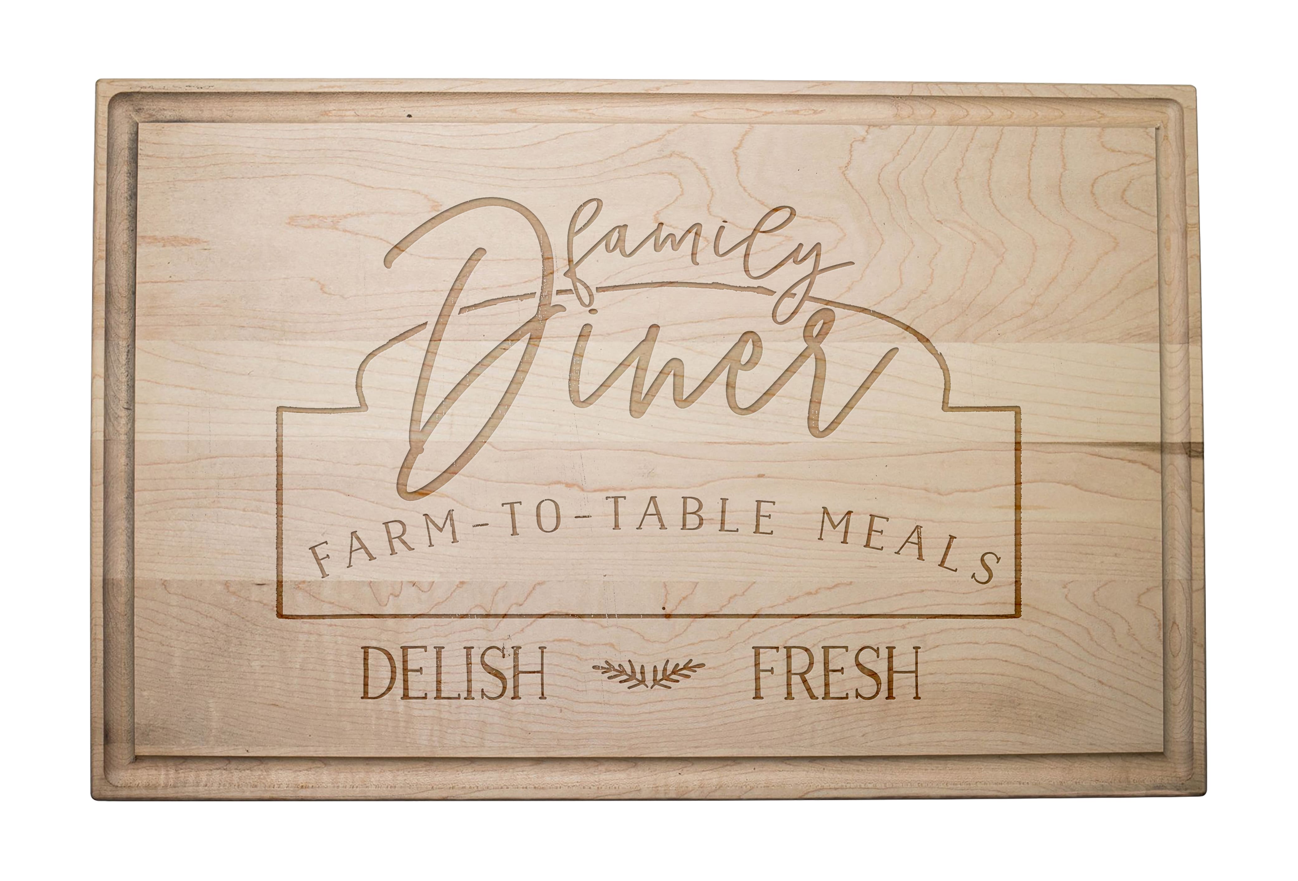 Family Farm Cutting Board