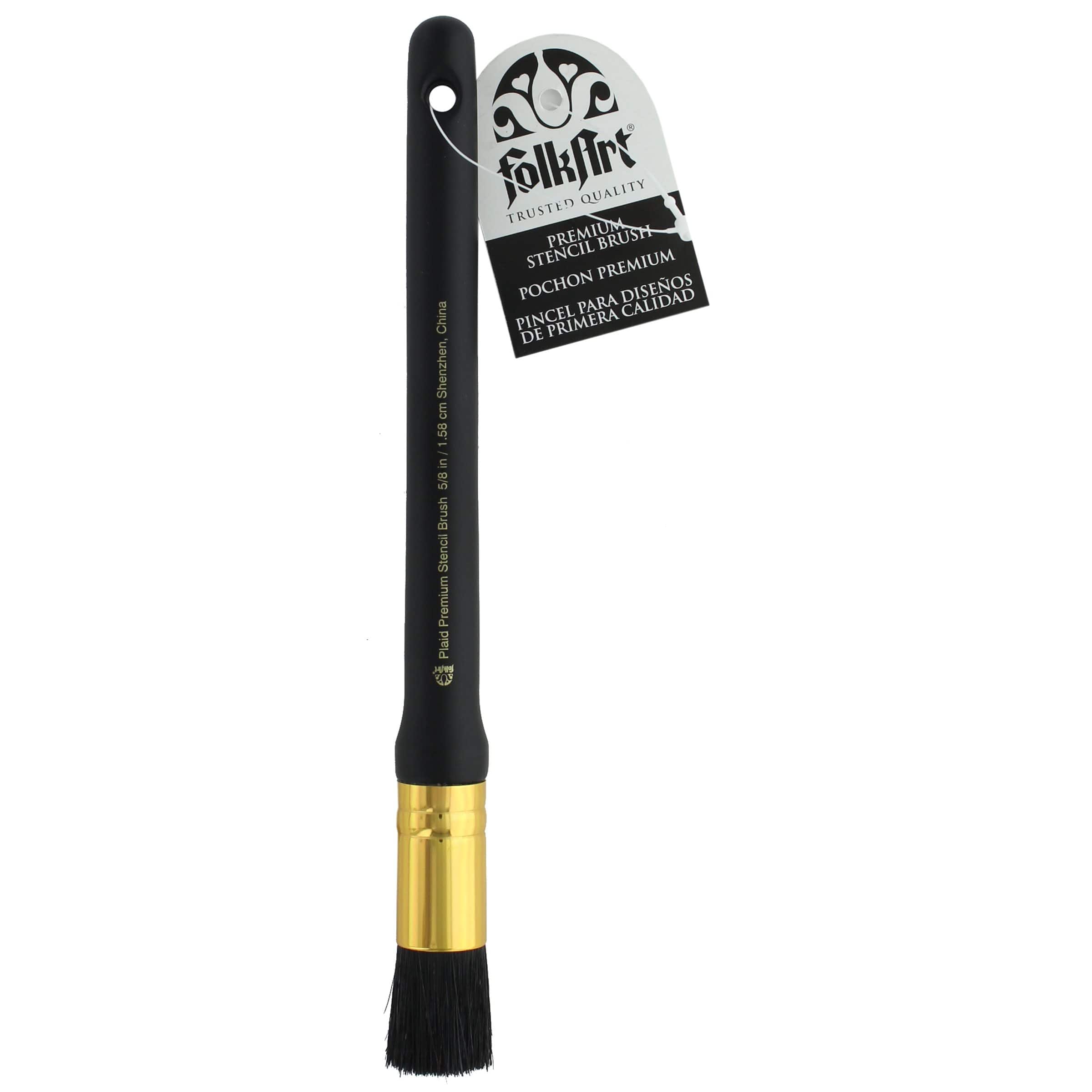 FolkArt 5/8 Premium Stencil Brush