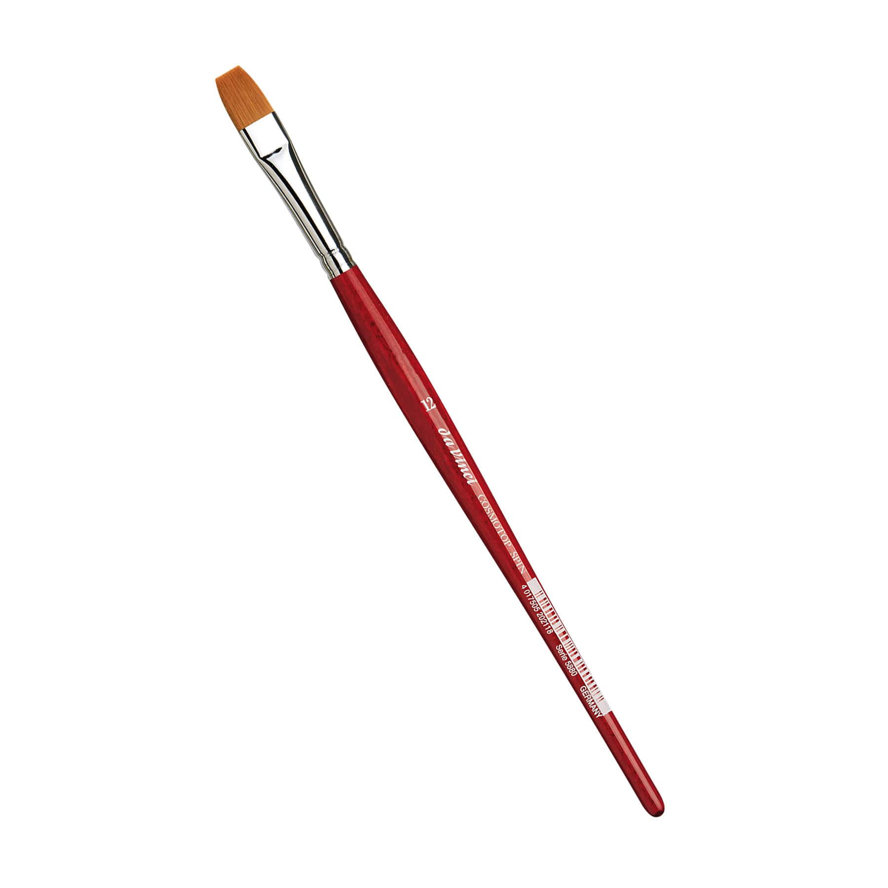 da Vinci COSMOTOP SPIN Series 5880 Synthetic Flat Brush