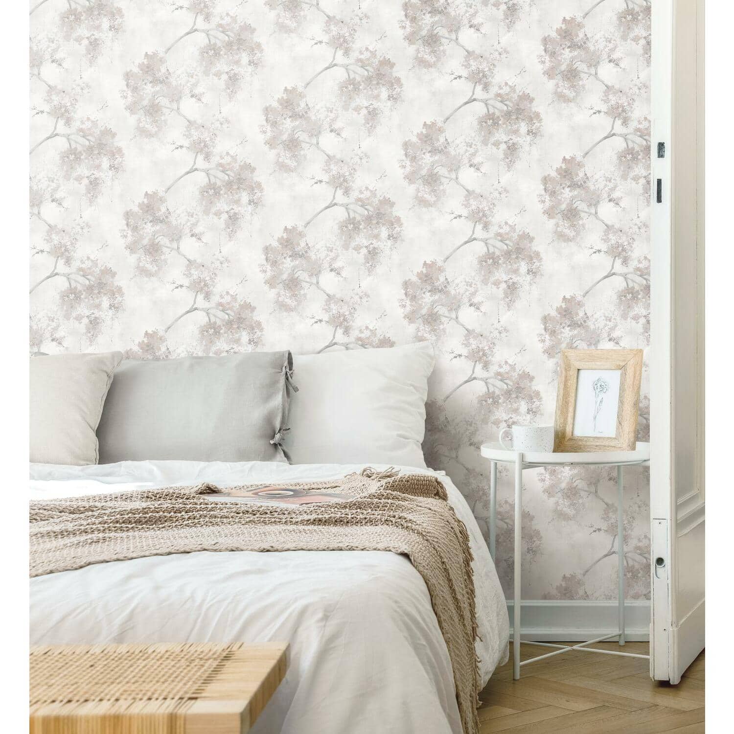 RoomMates Weeping Cherry Tree Blossom Peel & Stick Wallpaper