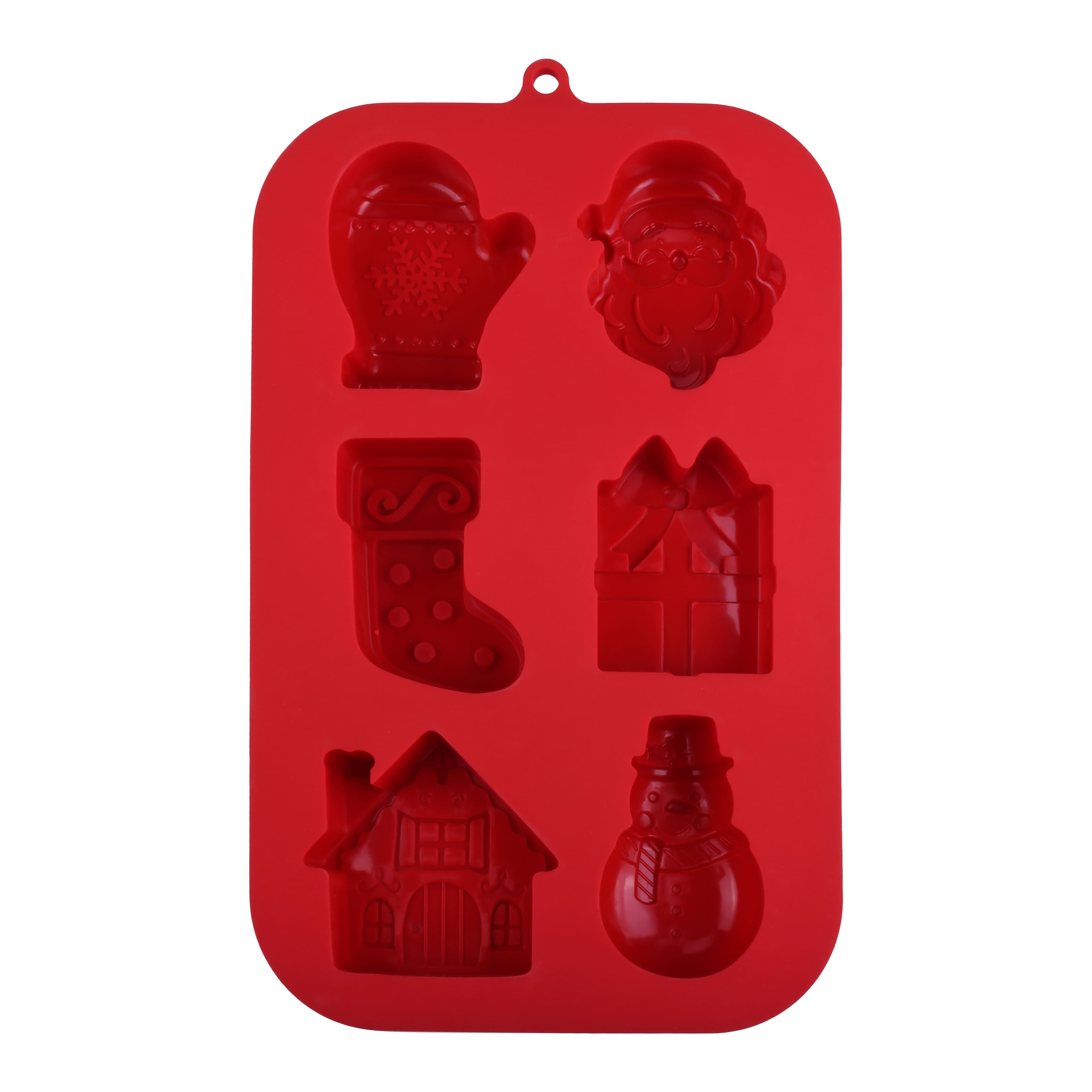 Christmas Icon Mix Silicone Treat Mold by Makery&#x2122;