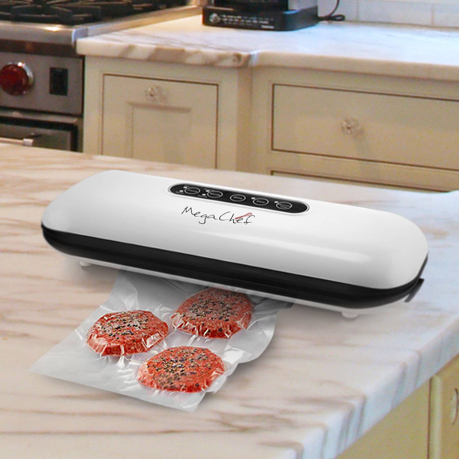 MegaChef Home Vacuum Sealer & Food Preserver with Extra Bags