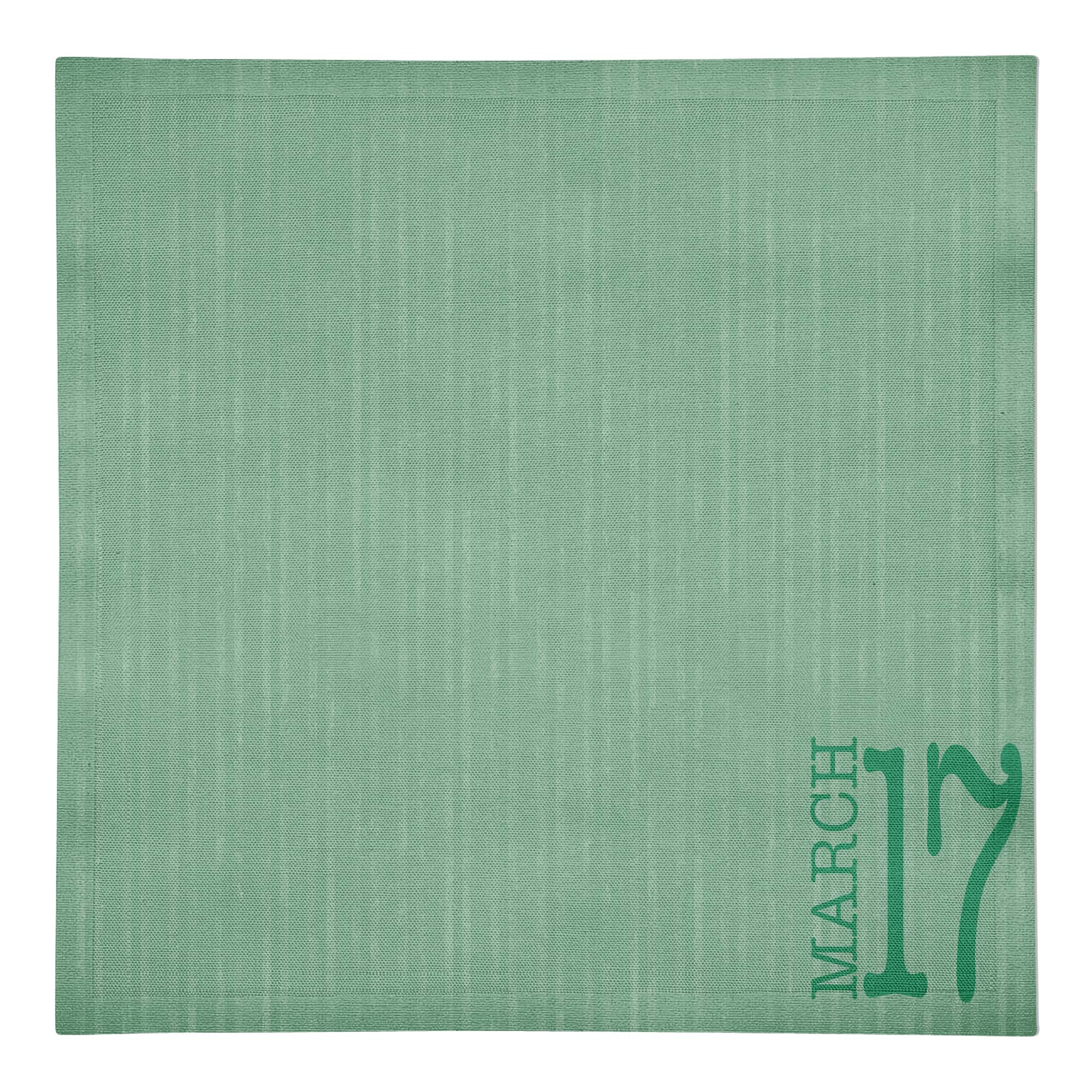 Large March Napkin 10" x 10" Cotton Twill Napkin