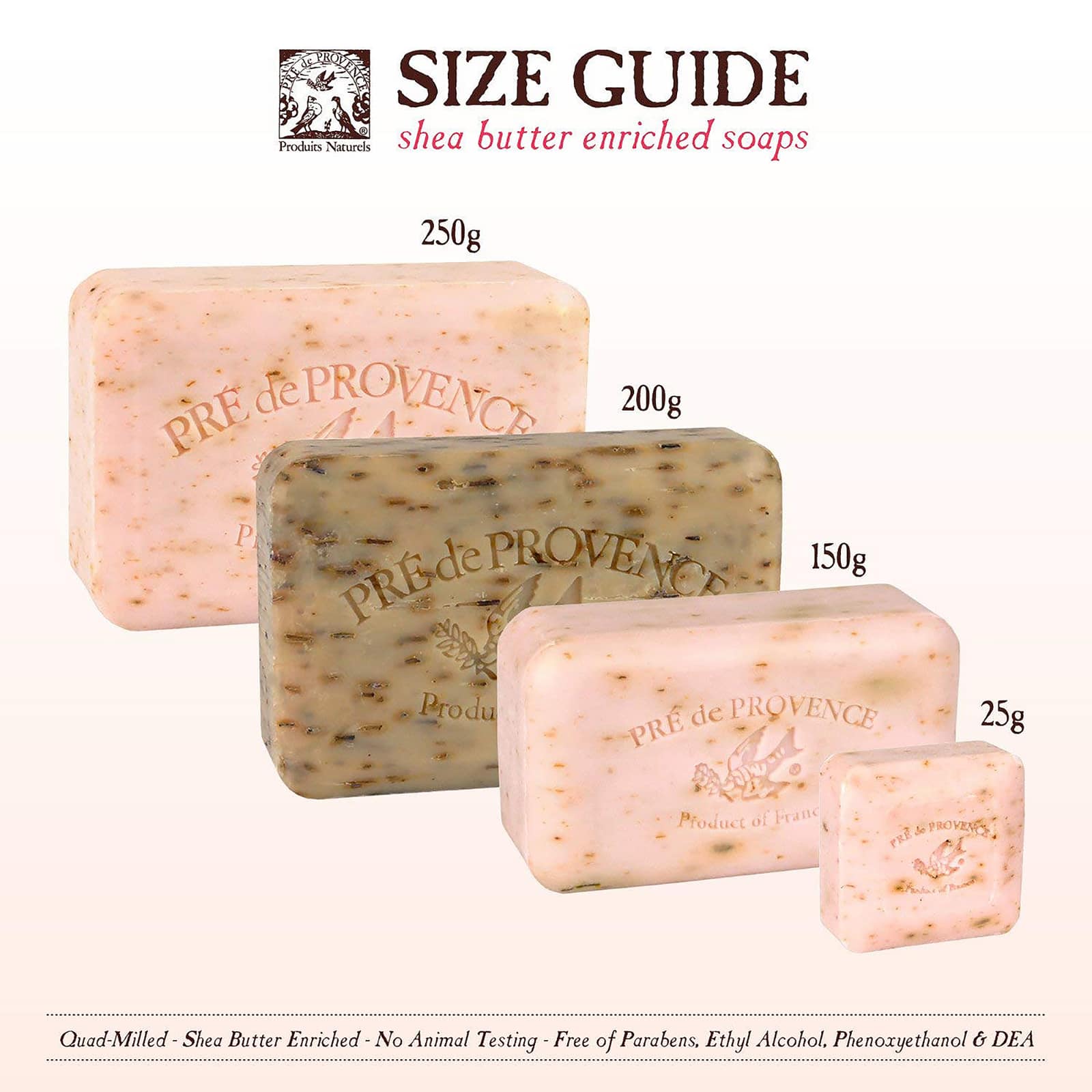 Pre de Provence European Soaps Bar, 250g