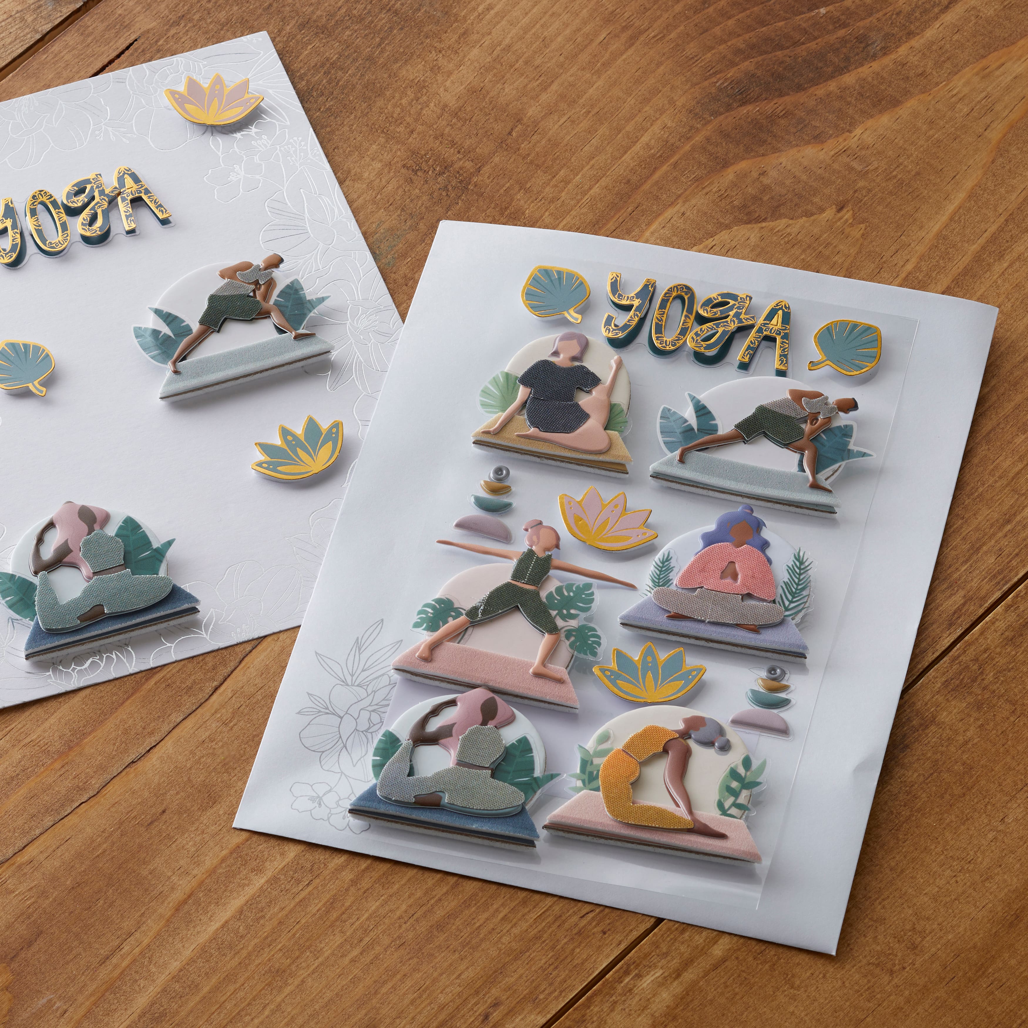 Yoga Dimensional Stickers by Recollections&#x2122;