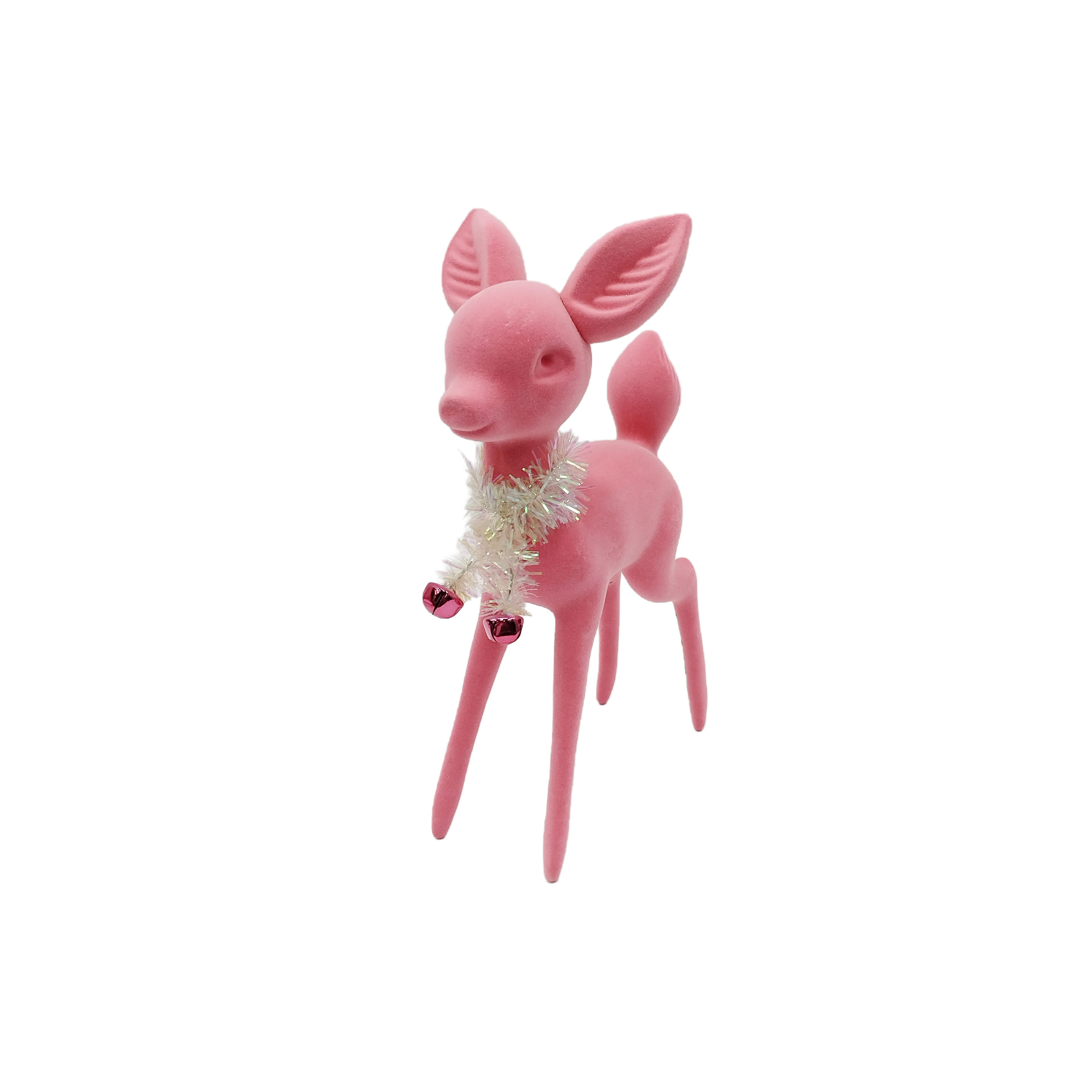 Flocked Deer Tabletop D&#xE9;cor by Ashland&#xAE;