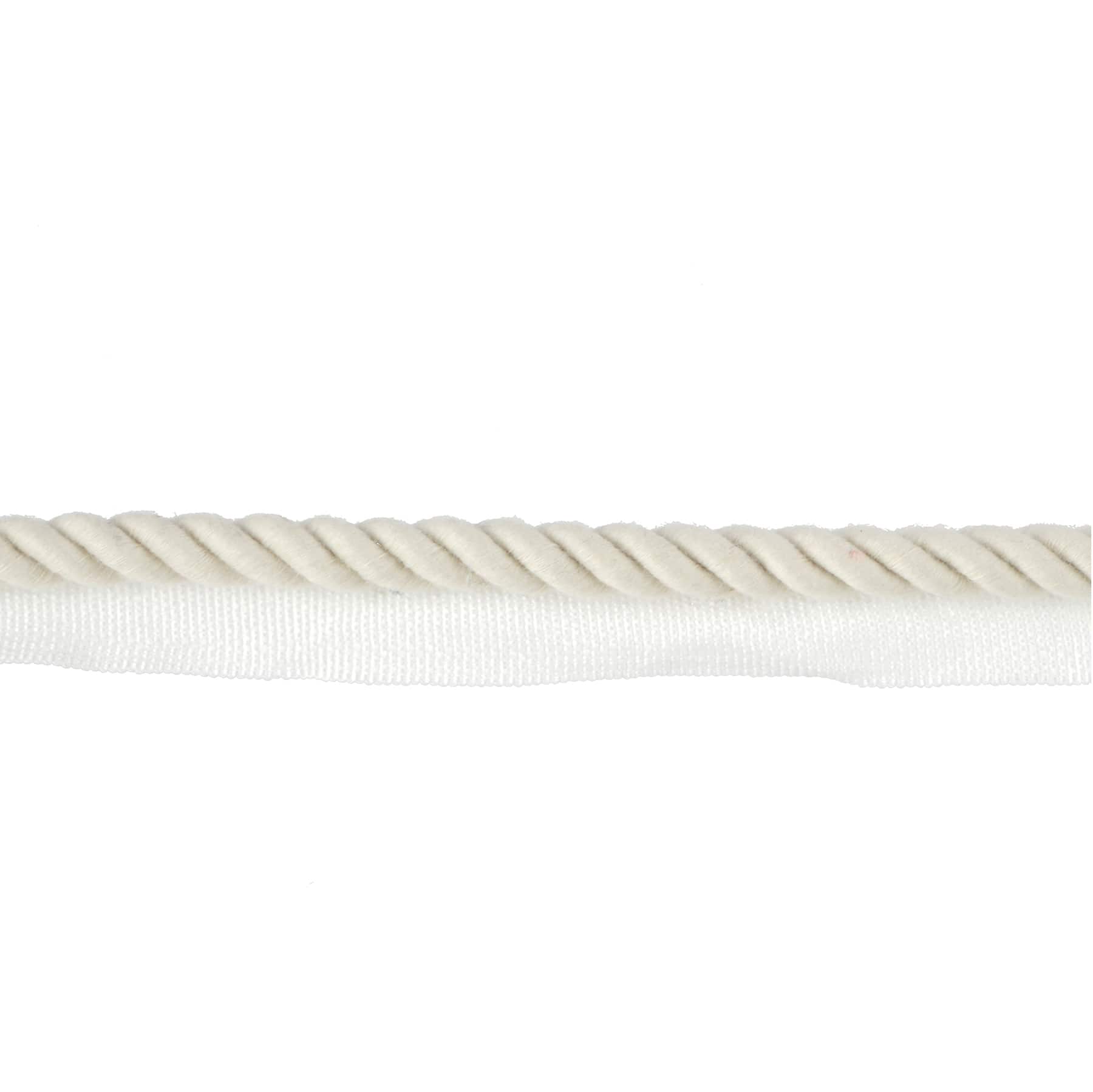 7/8&#x22; Natural White Lip Cord Trim by Celebrate It&#xAE;